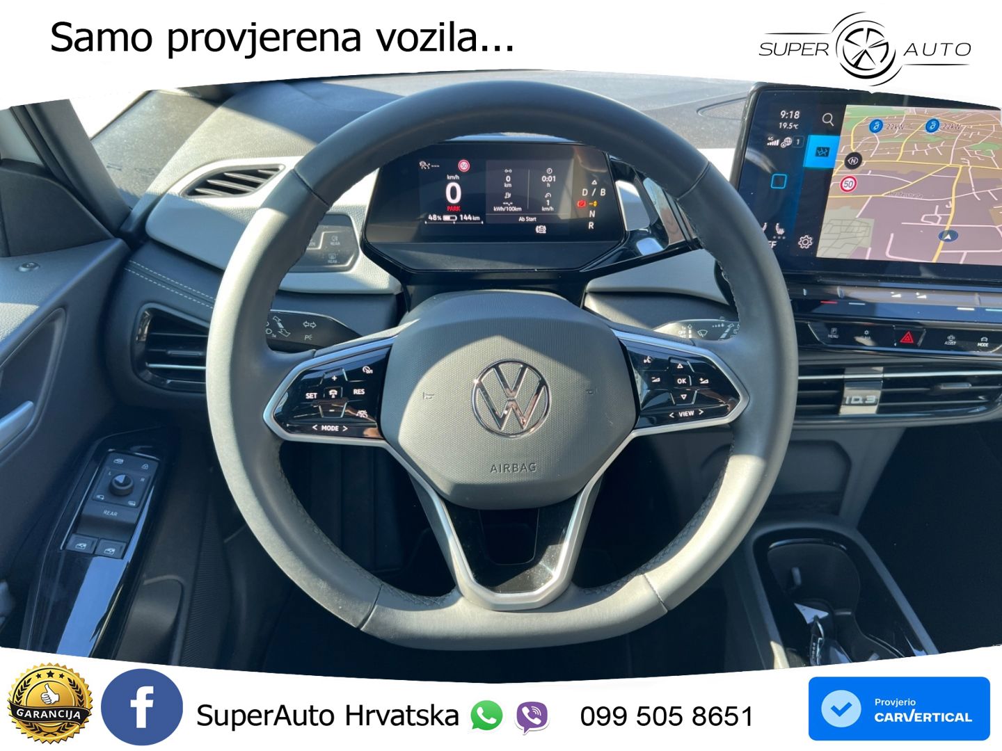 Volkswagen ID.3 Pro 62 kWh (204 KS) LED+GR SJED+ACC