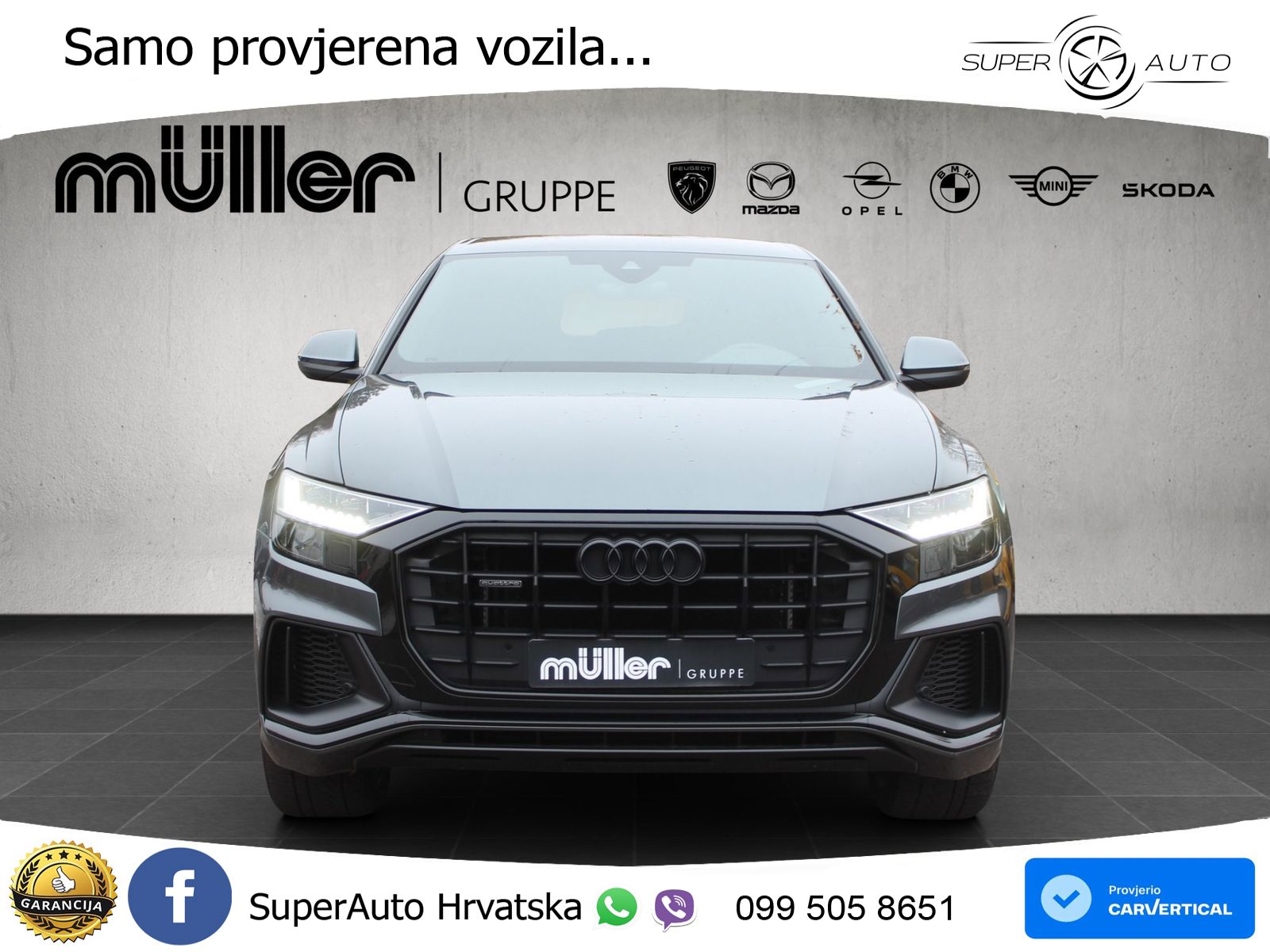 Audi Q8 55 TFSIe V6 (381 KS) quattro tiptronic