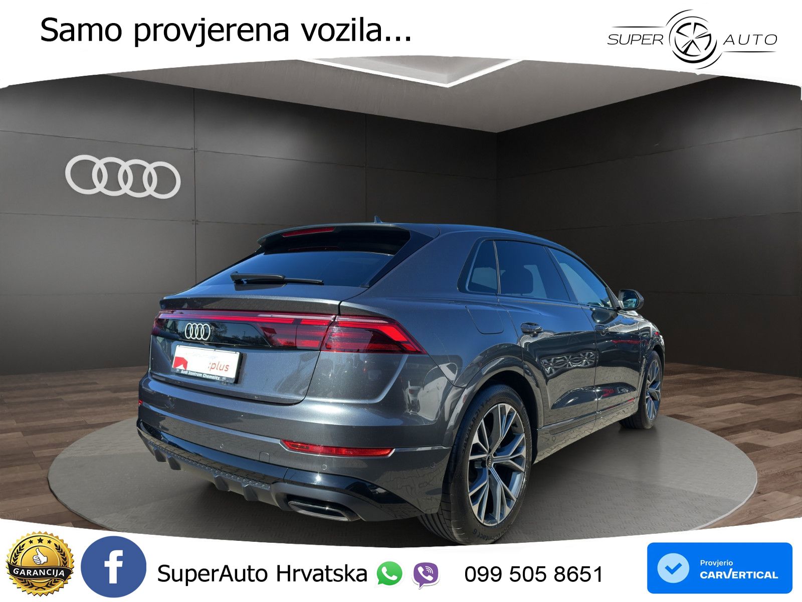 Audi Q8 50 TDI V6 (286 KS) quattro Tiptronic