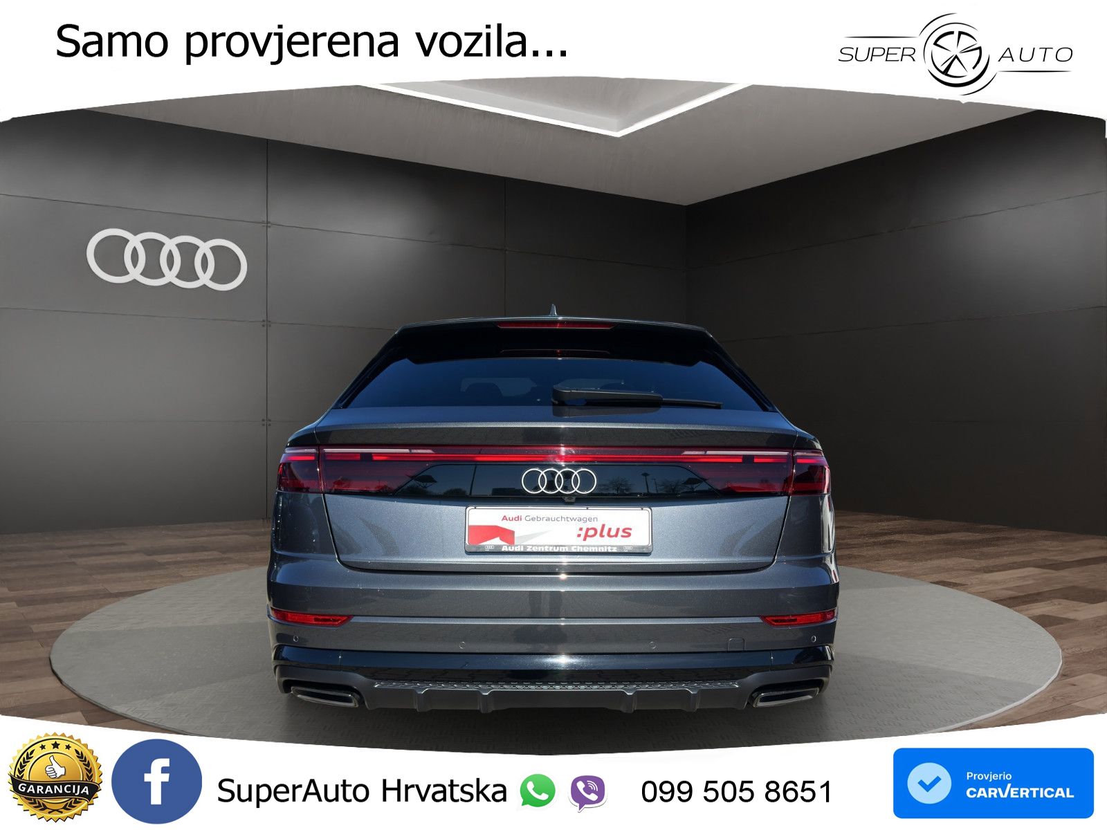 Audi Q8 50 TDI V6 (286 KS) quattro Tiptronic