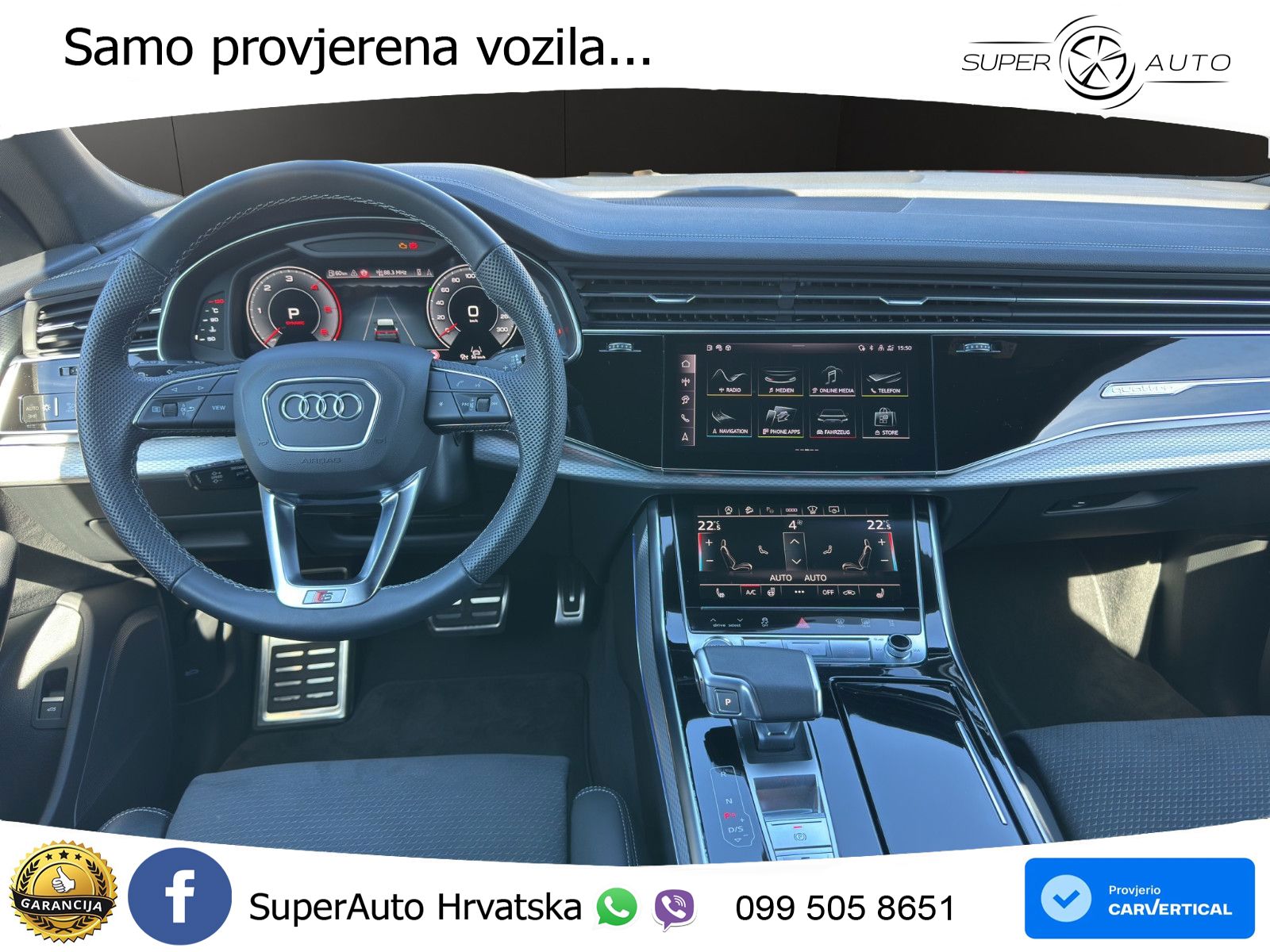 Audi Q8 50 TDI V6 (286 KS) quattro Tiptronic