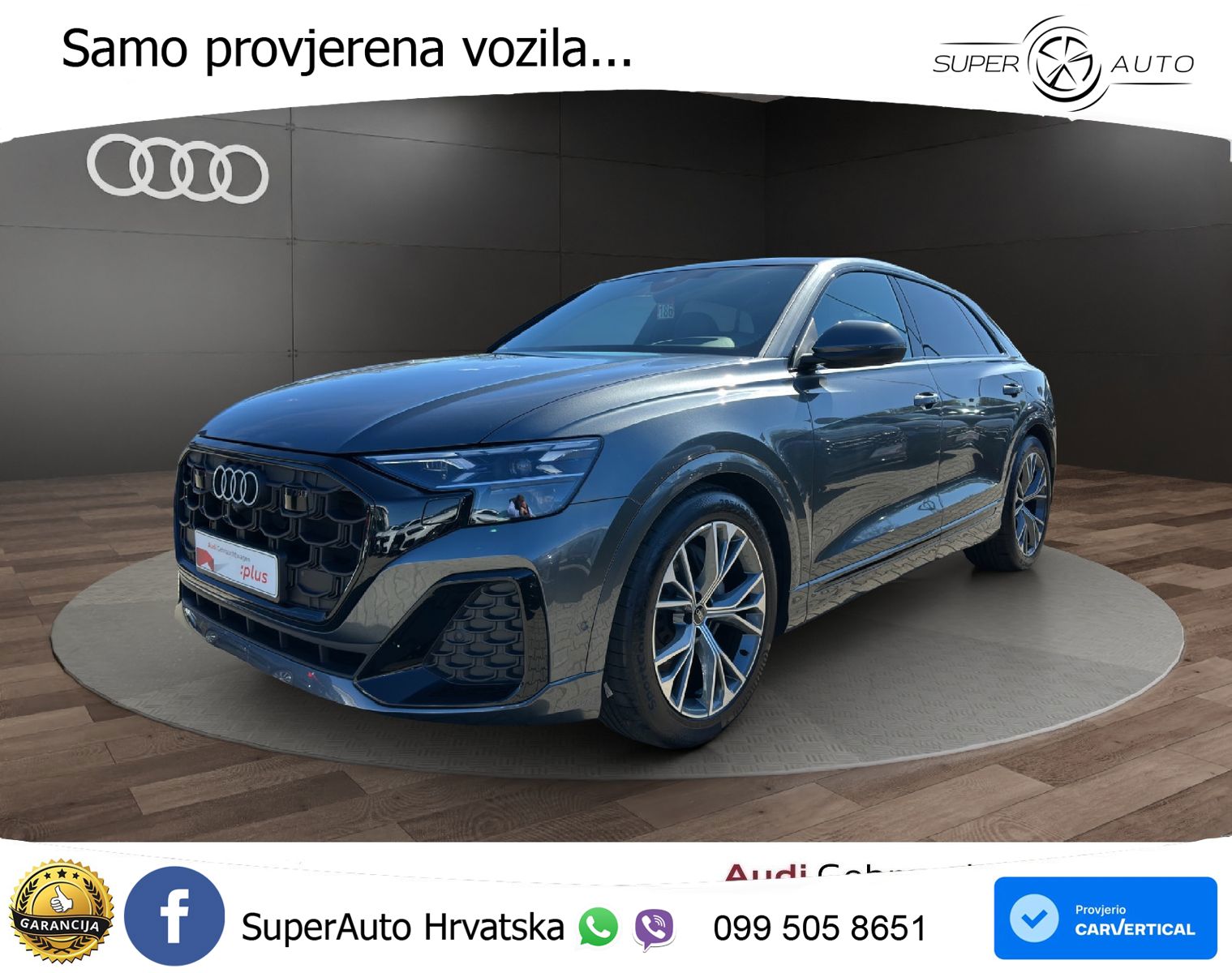 Audi Q8 50 TDI V6 (286 KS) quattro Tiptronic