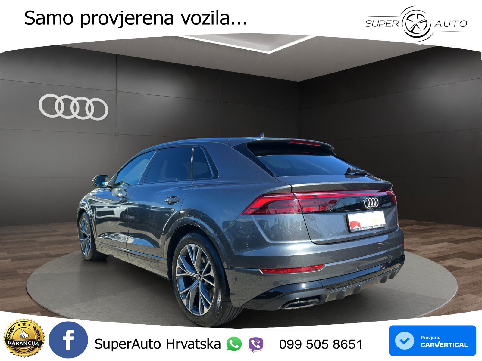 Audi Q8 50 TDI V6 (286 KS) quattro Tiptronic