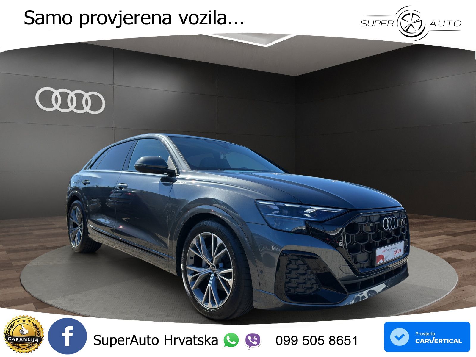 Audi Q8 50 TDI V6 (286 KS) quattro Tiptronic