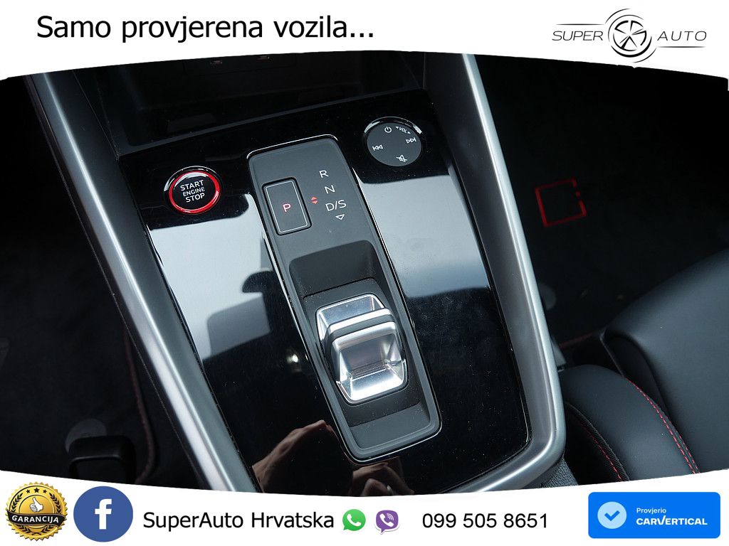 Audi RS3 Sedan 2.5 TFSI (400 KS) quattro S tronic LED+GR SJED+ACC