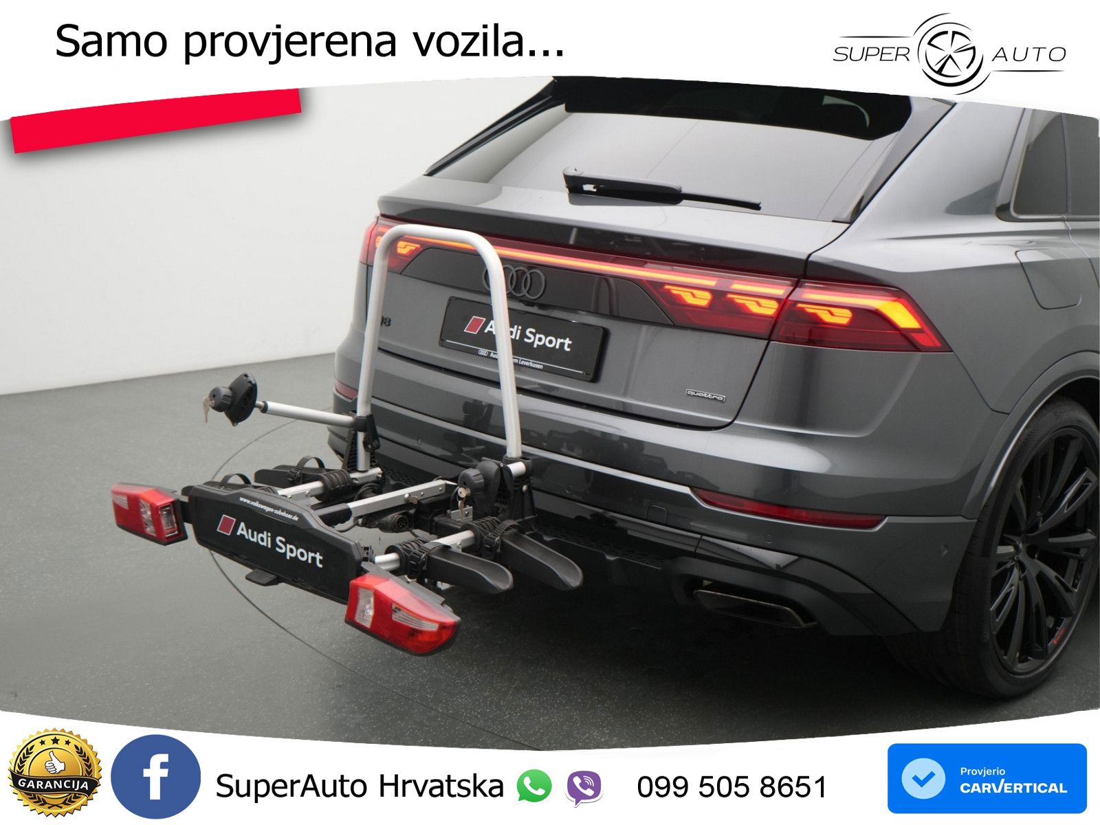 Audi Q8 50 TDI V6 (286 KS) quattro Tiptronic S line LED+GR SJED+ACC
