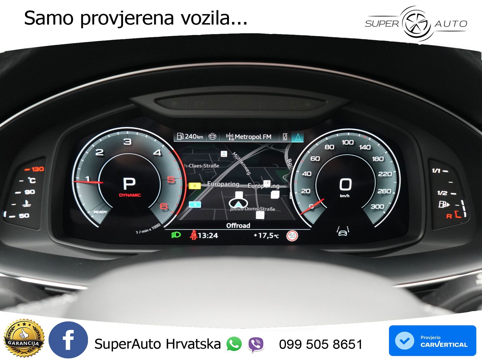 Audi Q8 50 TDI V6 (286 KS) quattro Tiptronic S line LED+GR SJED+ACC
