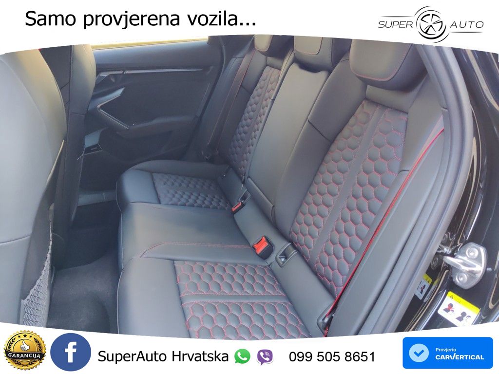 Audi RS3 Sedan 2.5 TFSI (400 KS) quattro S tronic LED+GR SJED+ACC