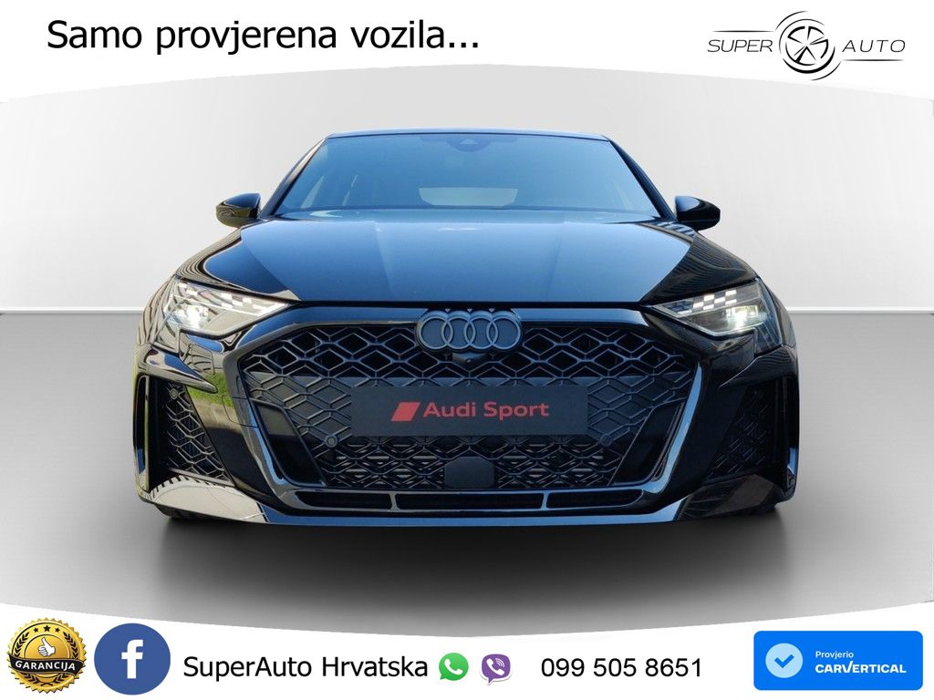 Audi RS3 Sedan 2.5 TFSI (400 KS) quattro S tronic LED+GR SJED+ACC