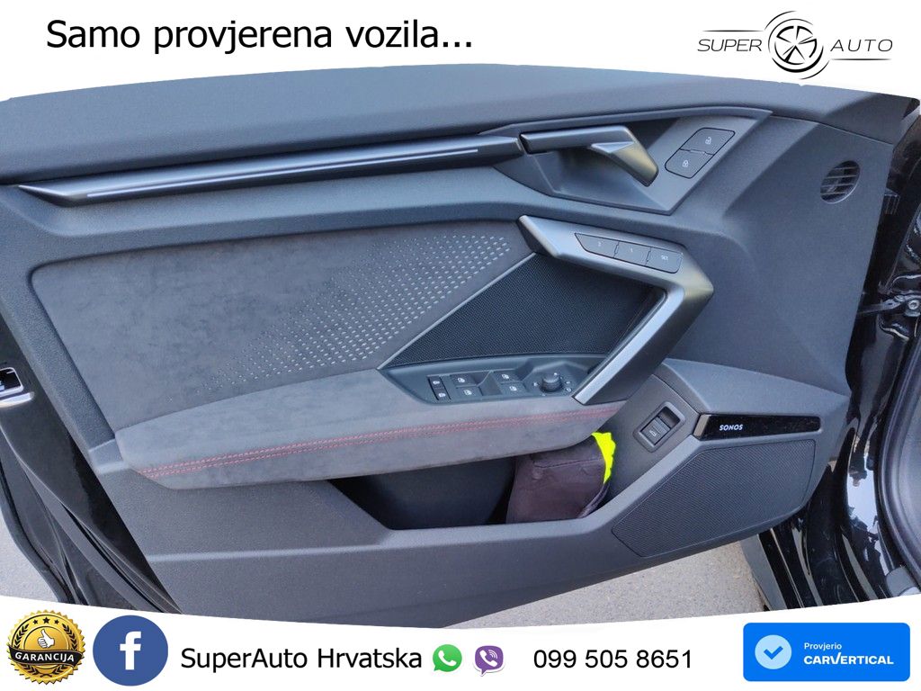 Audi RS3 Sedan 2.5 TFSI (400 KS) quattro S tronic LED+GR SJED+ACC
