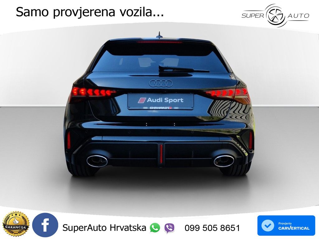 Audi RS3 Sedan 2.5 TFSI (400 KS) quattro S tronic LED+GR SJED+ACC