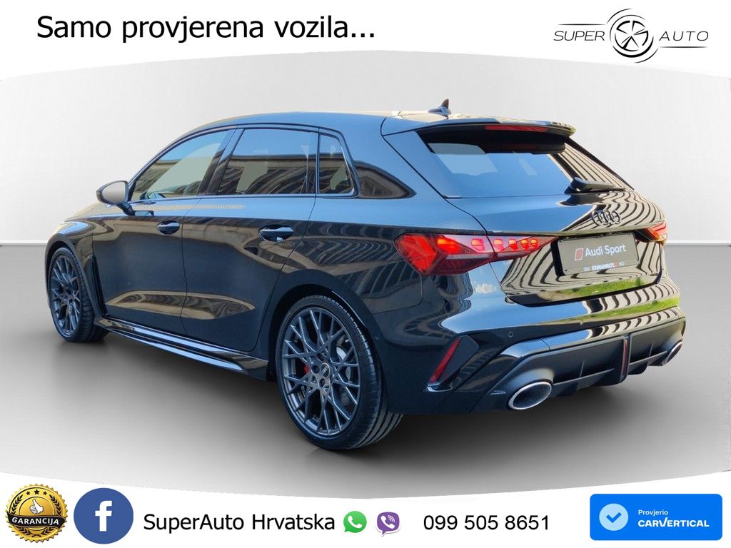 Audi RS3 Sedan 2.5 TFSI (400 KS) quattro S tronic LED+GR SJED+ACC