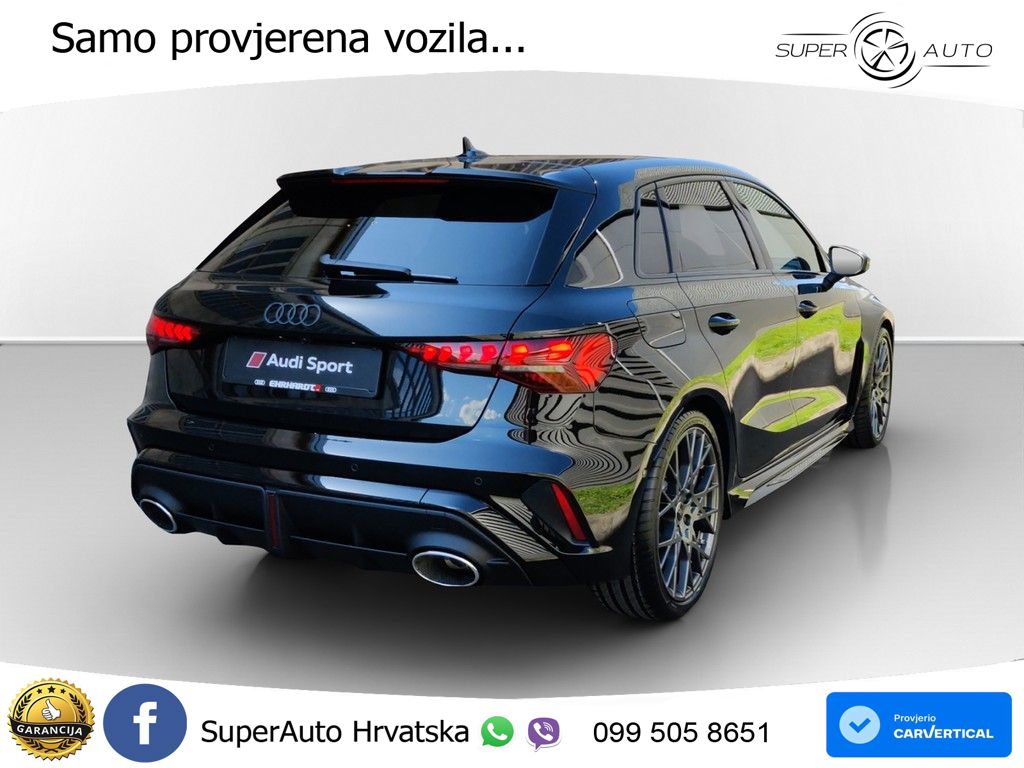 Audi RS3 Sedan 2.5 TFSI (400 KS) quattro S tronic LED+GR SJED+ACC