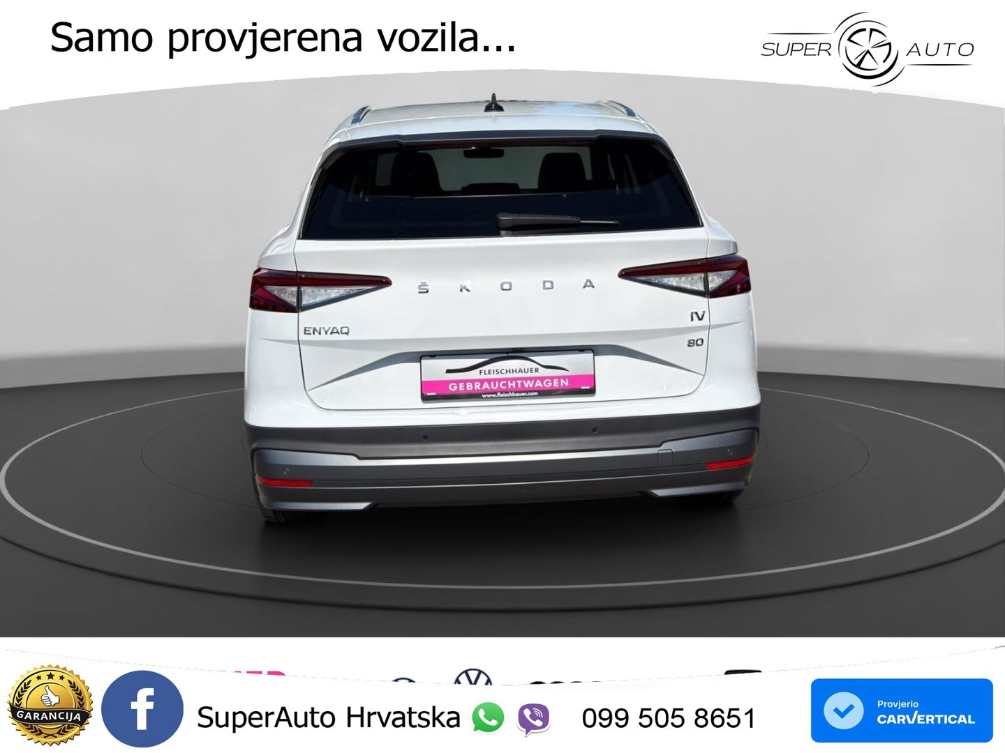 Škoda Enyaq iV 80 82 kWh (204 KS) Loft LED+GR SJED+ACC