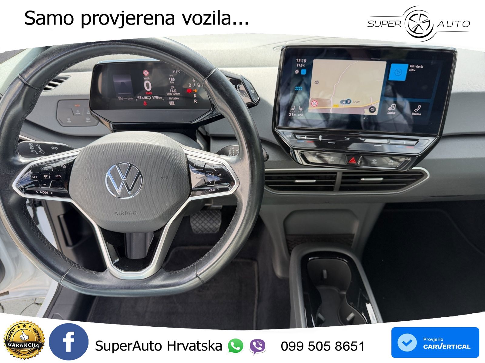 Volkswagen ID.3 Pro Performance 62 kWh (204 KS) LED+GR SJED+ACC