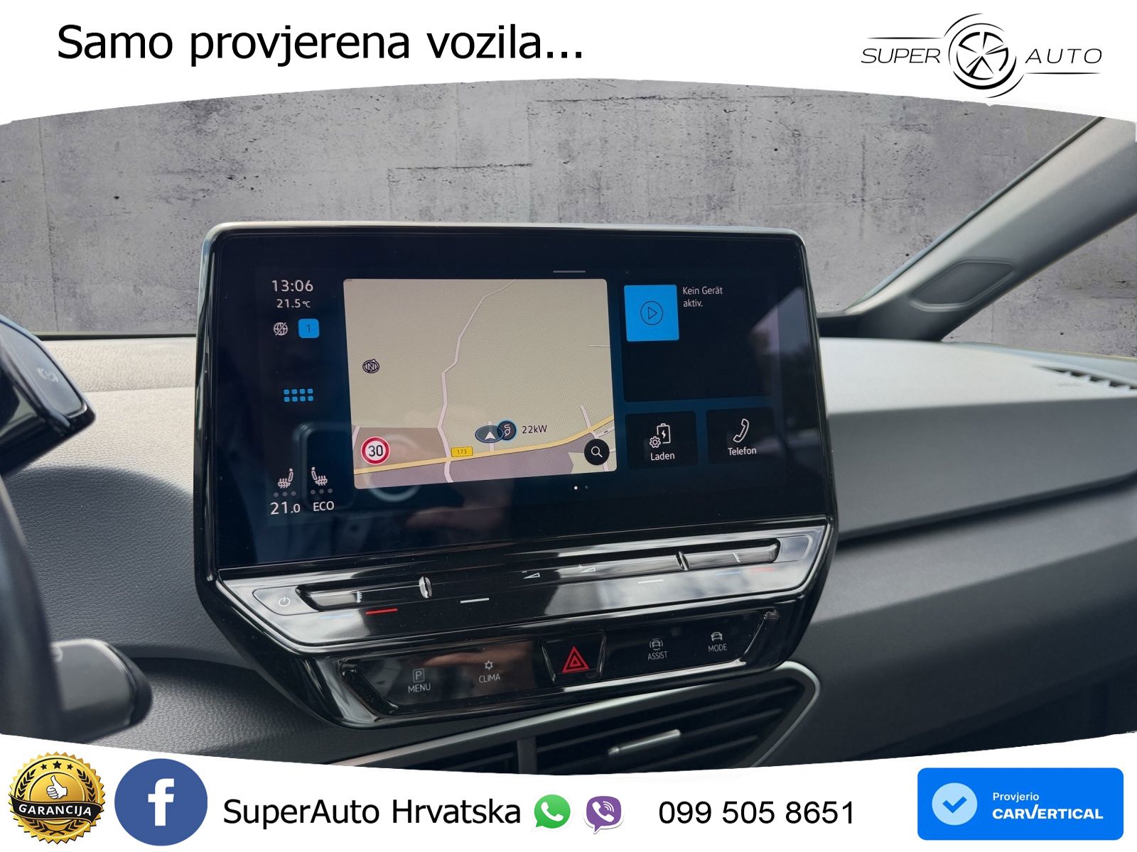 Volkswagen ID.3 Pro Performance 62 kWh (204 KS) LED+GR SJED+ACC