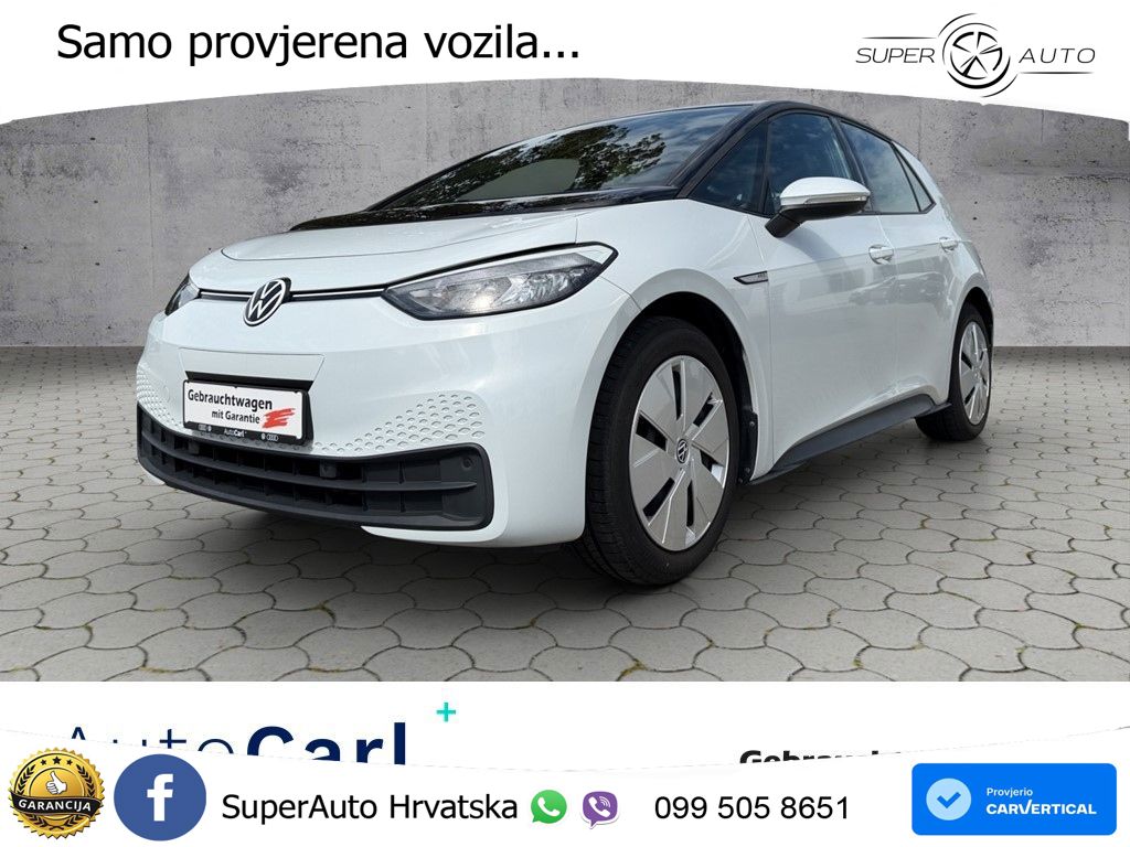 Volkswagen ID.3 Pro Performance 62 kWh (204 KS) LED+GR SJED+ACC