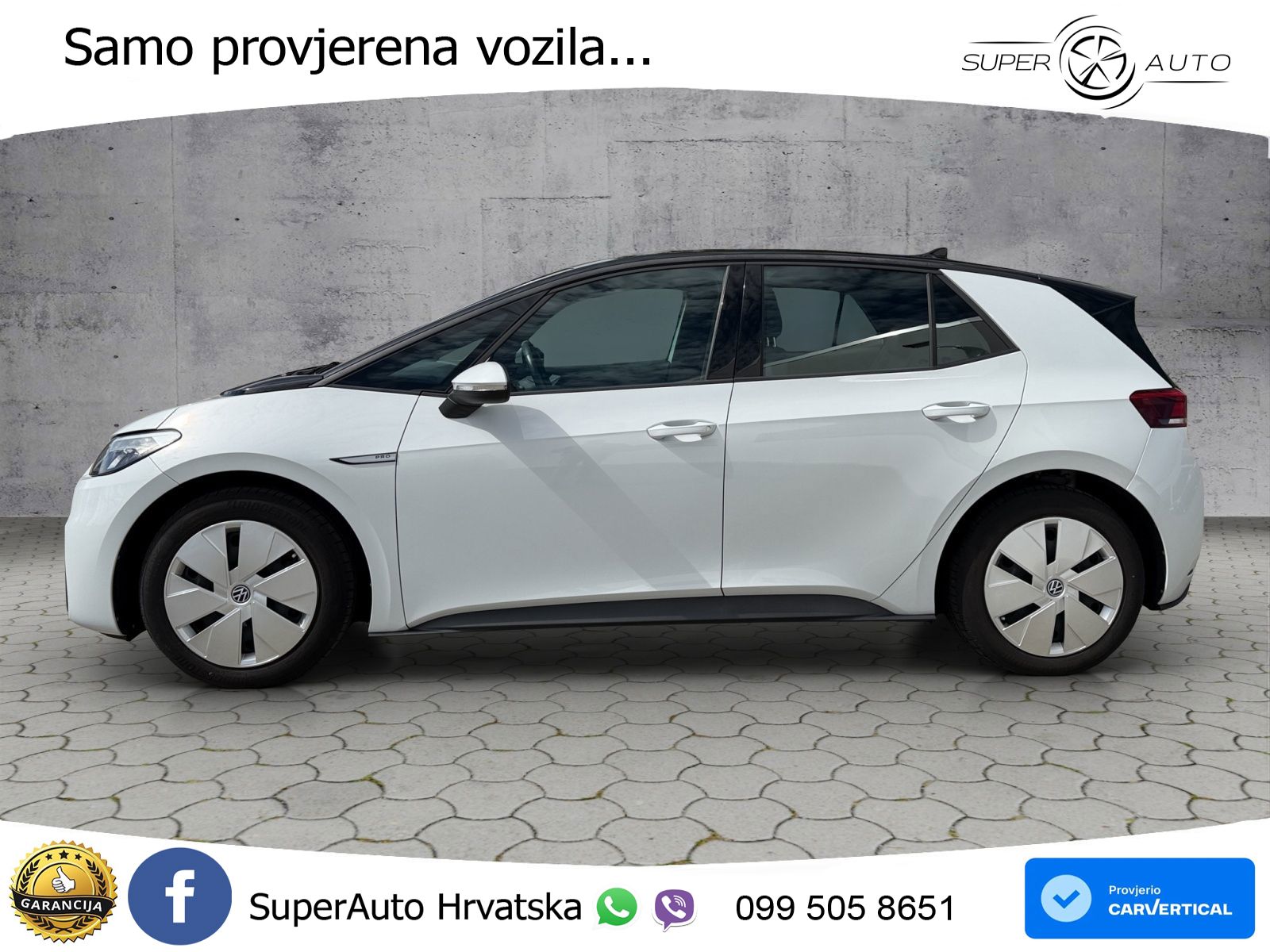 Volkswagen ID.3 Pro Performance 62 kWh (204 KS) LED+GR SJED+ACC