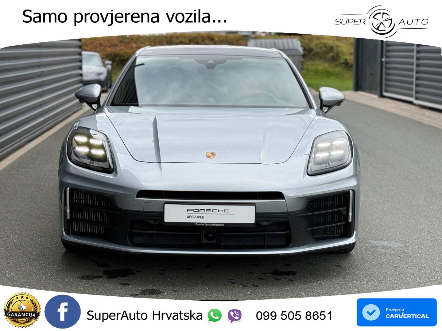 Porsche Panamera 4S 2.9 V6 (544 KS) E-Hybrid PDK ACC+HEAD+4xGR SJED+360+PANO