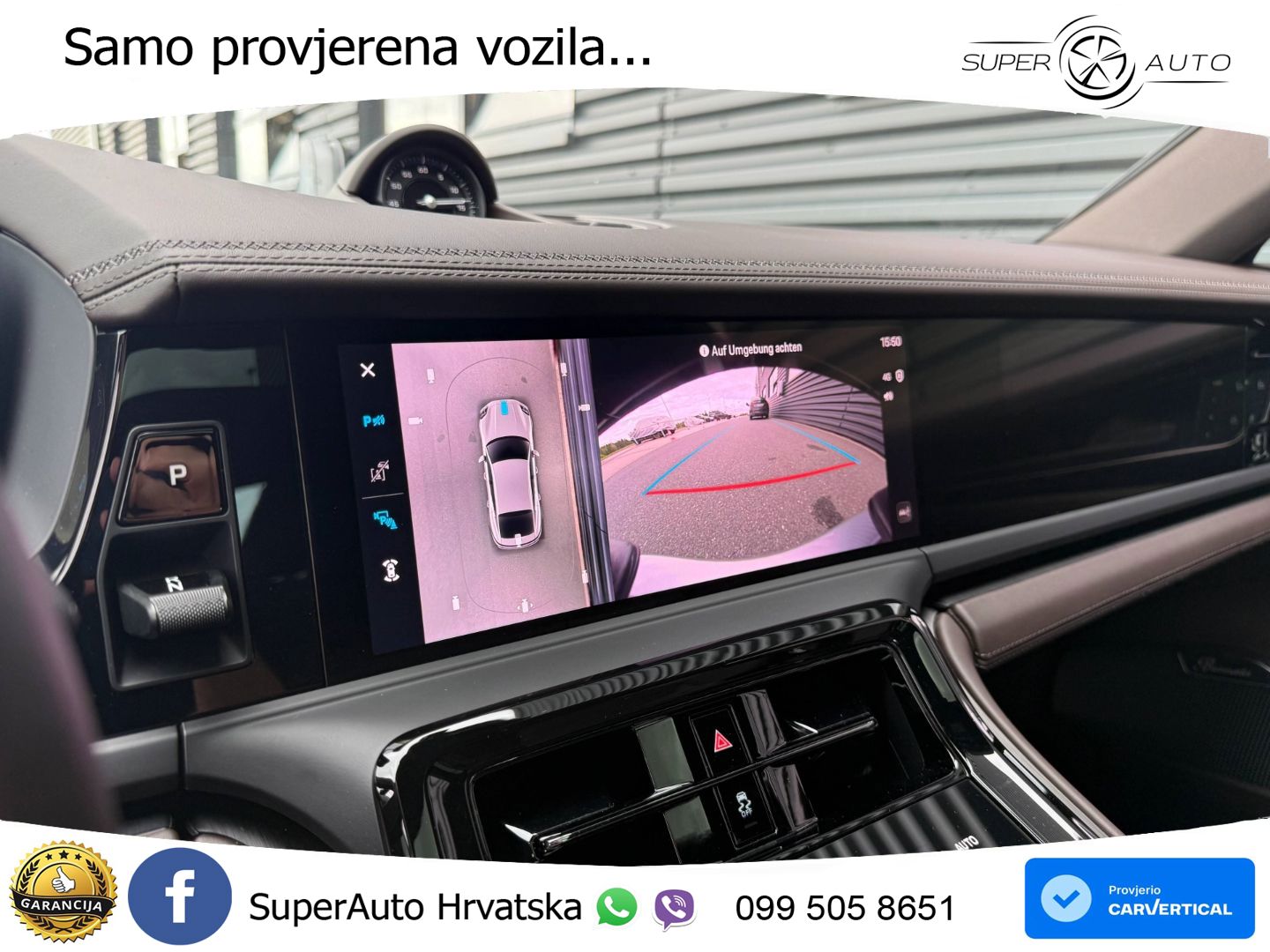 Porsche Panamera 4S 2.9 V6 (544 KS) E-Hybrid PDK ACC+HEAD+4xGR SJED+360+PANO