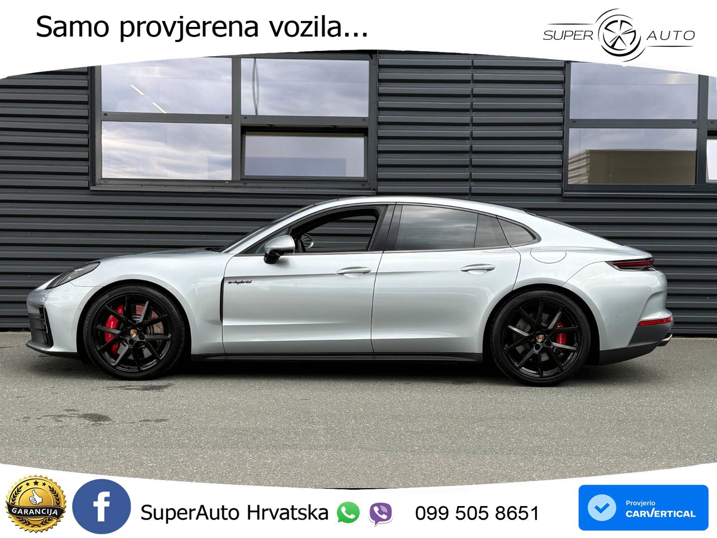 Porsche Panamera 4S 2.9 V6 (544 KS) E-Hybrid PDK ACC+HEAD+4xGR SJED+360+PANO