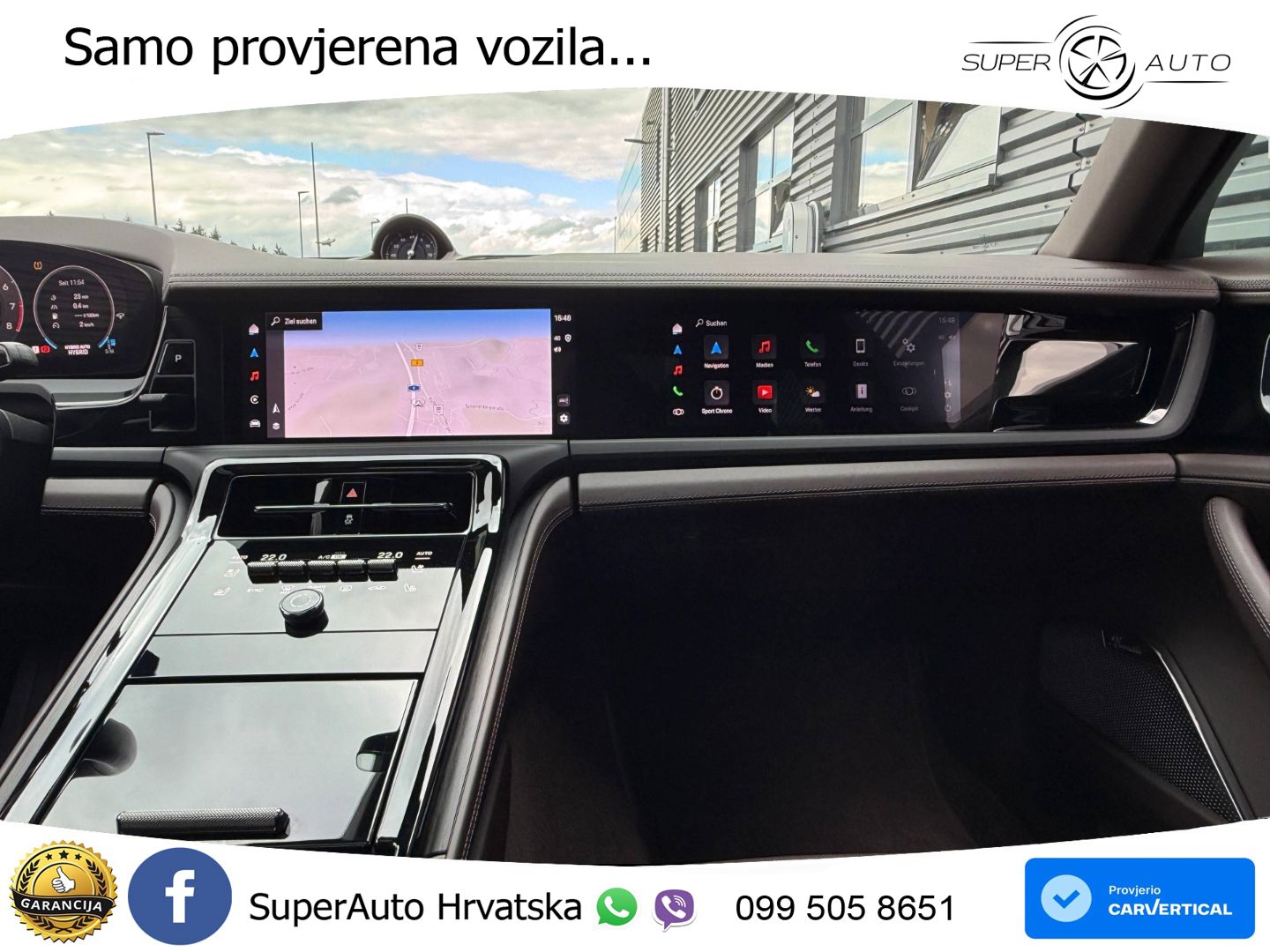Porsche Panamera 4S 2.9 V6 (544 KS) E-Hybrid PDK ACC+HEAD+4xGR SJED+360+PANO