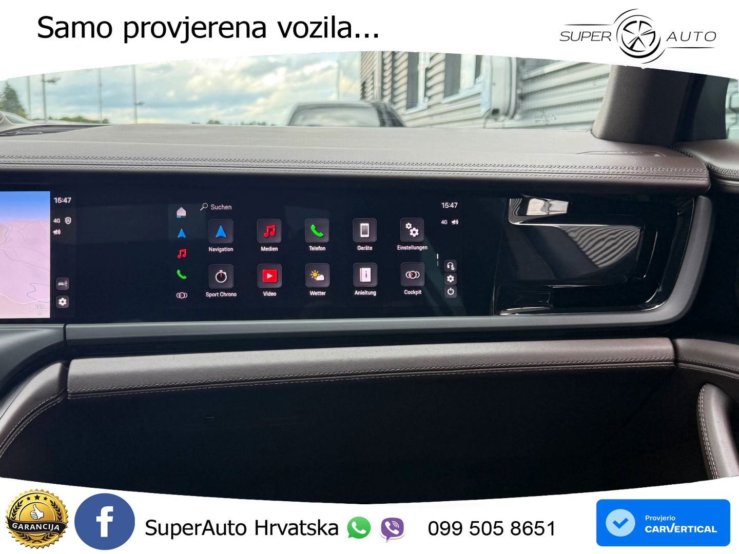 Porsche Panamera 4S 2.9 V6 (544 KS) E-Hybrid PDK ACC+HEAD+4xGR SJED+360+PANO