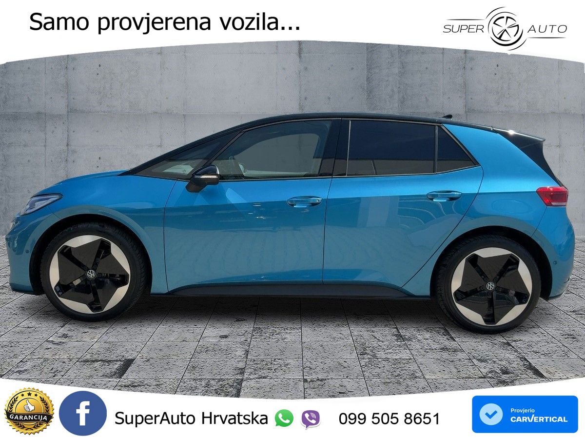 Volkswagen ID.3 Pro S 82 kWh (231 KS) LED+GR SJED+ACC