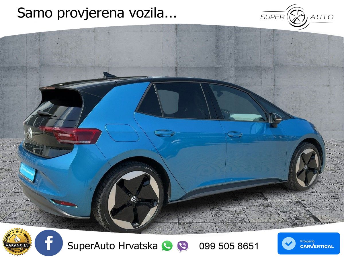 Volkswagen ID.3 Pro S 82 kWh (231 KS) LED+GR SJED+ACC
