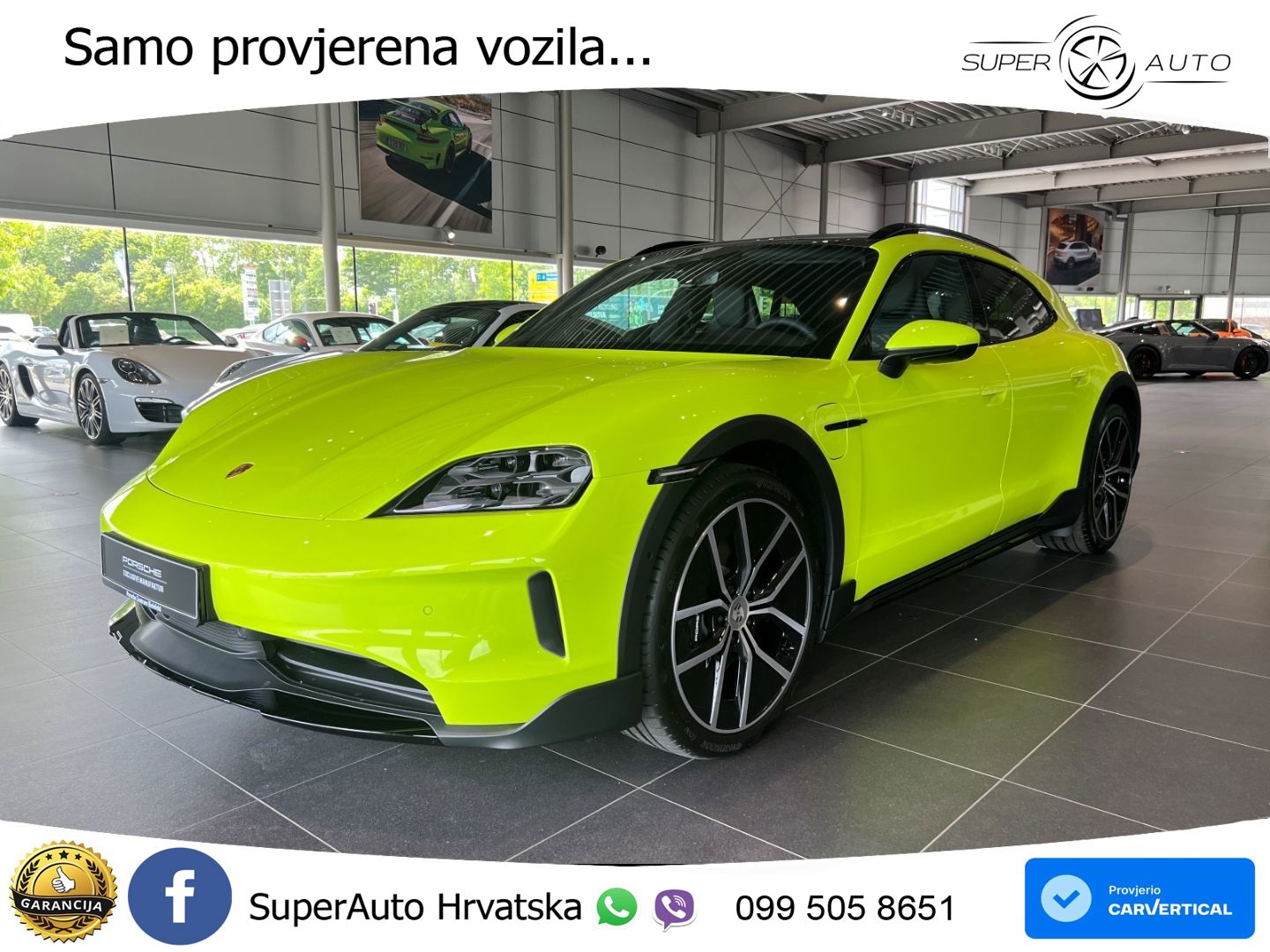 Porsche Taycan Cross Turismo 4 105 kWh (435 KS)