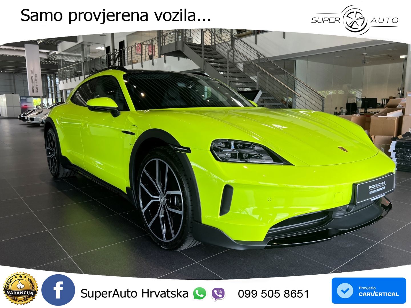 Porsche Taycan Cross Turismo 4 105 kWh (435 KS)