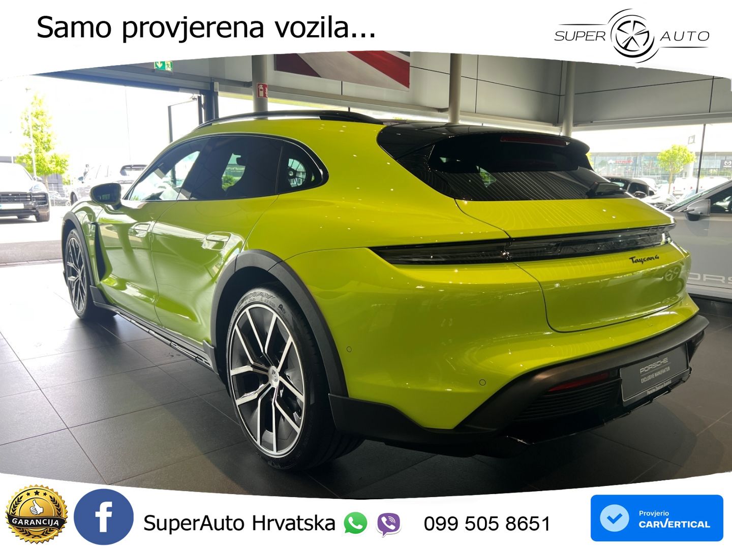 Porsche Taycan Cross Turismo 4 105 kWh (435 KS)