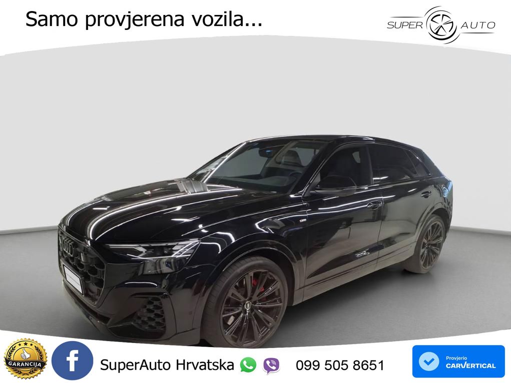 Audi Q8 60 TFSIe V6 (490 KS) quattro Tiptronic S line 489 KS LED+GR SJED+ACC