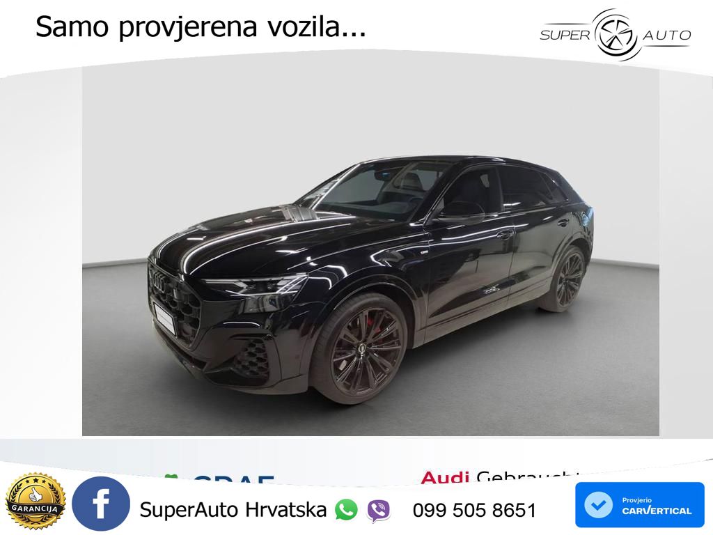 Audi Q8 60 TFSIe V6 (490 KS) quattro Tiptronic S line 489 KS LED+GR SJED+ACC