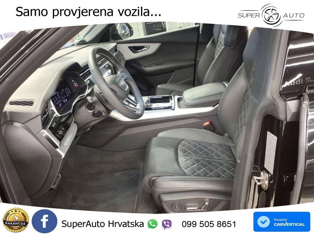 Audi Q8 60 TFSIe V6 (490 KS) quattro Tiptronic S line 489 KS LED+GR SJED+ACC