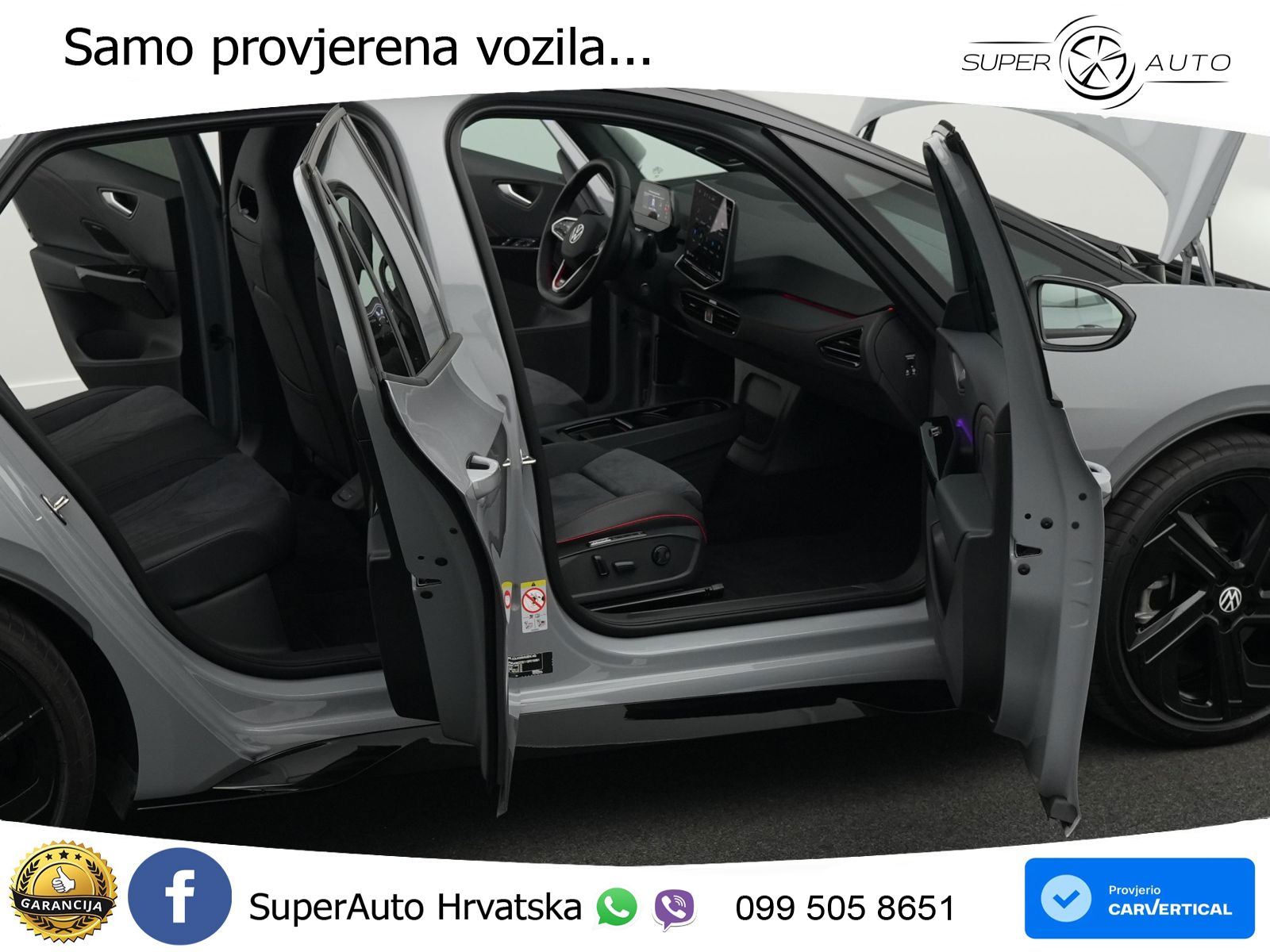 Volkswagen ID.3 GTX Performance 84 kWh (326 KS) LED+GR SJED+ACC