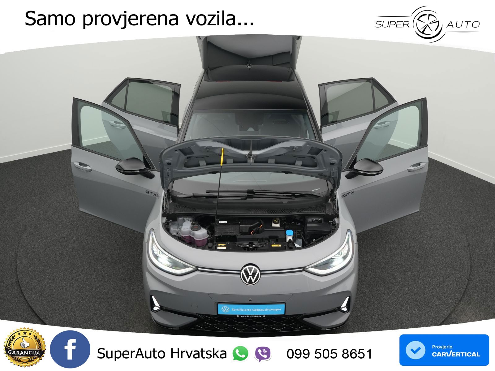 Volkswagen ID.3 GTX Performance 84 kWh (326 KS) LED+GR SJED+ACC