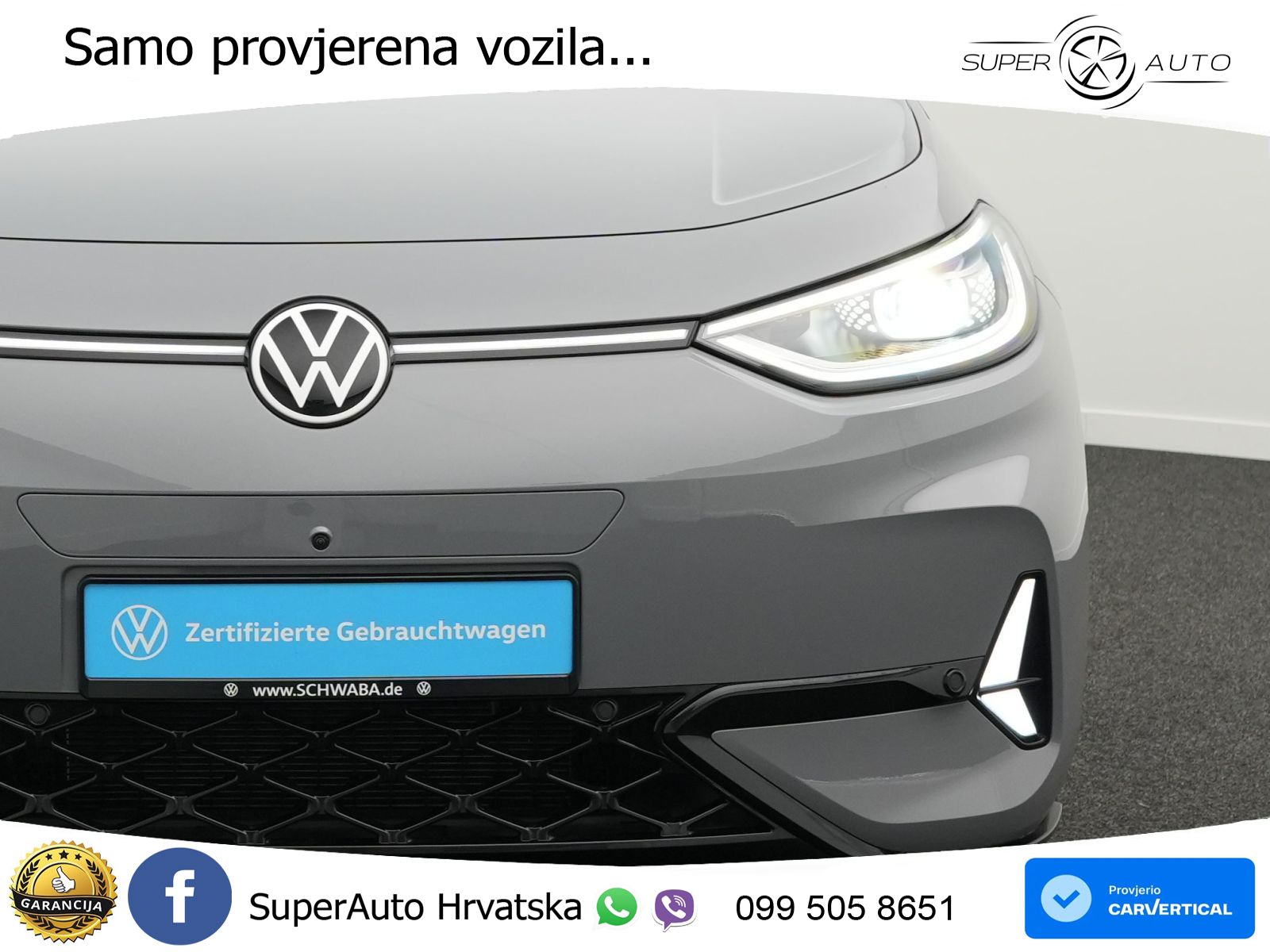Volkswagen ID.3 GTX Performance 84 kWh (326 KS) LED+GR SJED+ACC