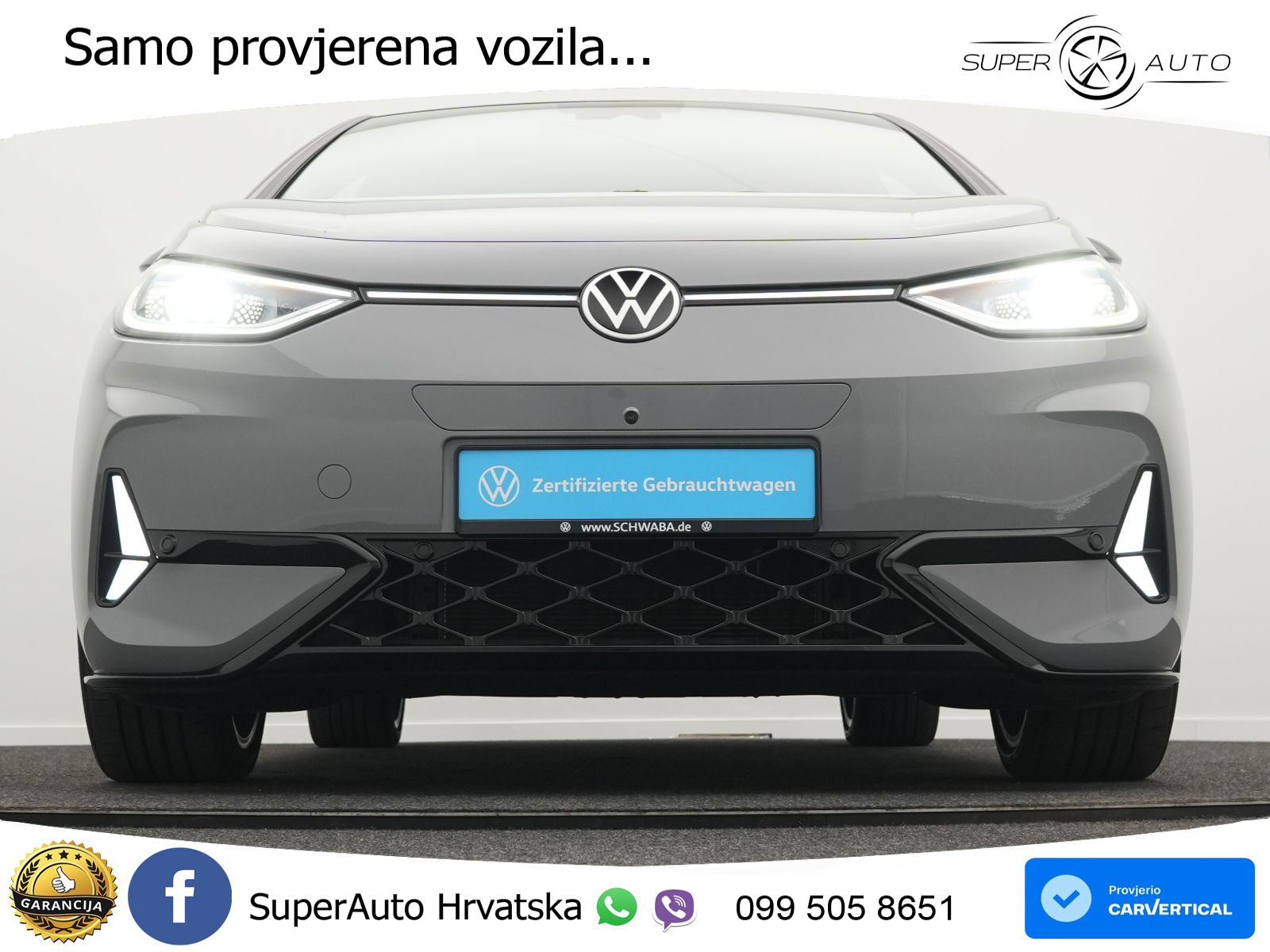 Volkswagen ID.3 GTX Performance 84 kWh (326 KS) LED+GR SJED+ACC