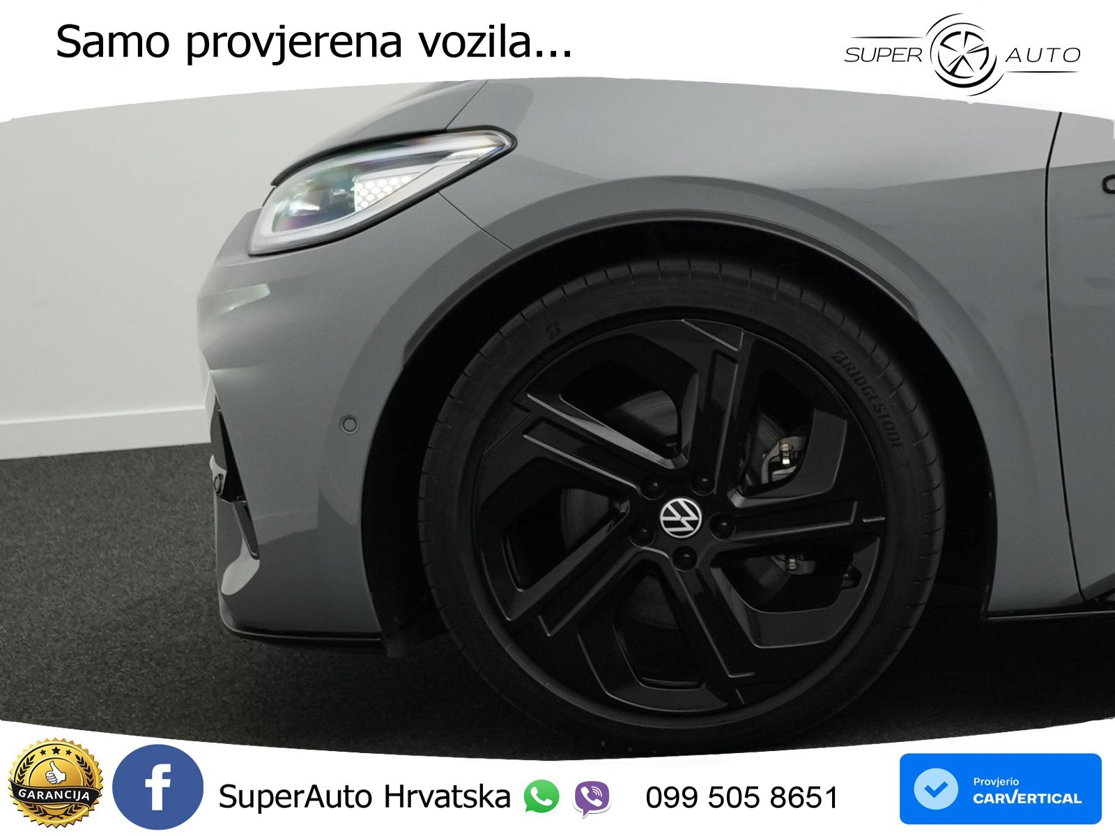 Volkswagen ID.3 GTX Performance 84 kWh (326 KS) LED+GR SJED+ACC