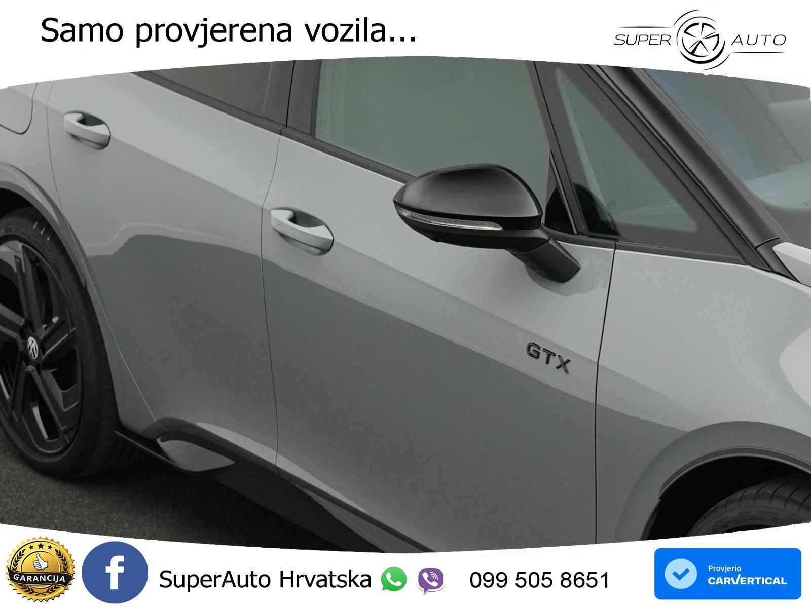 Volkswagen ID.3 GTX Performance 84 kWh (326 KS) LED+GR SJED+ACC