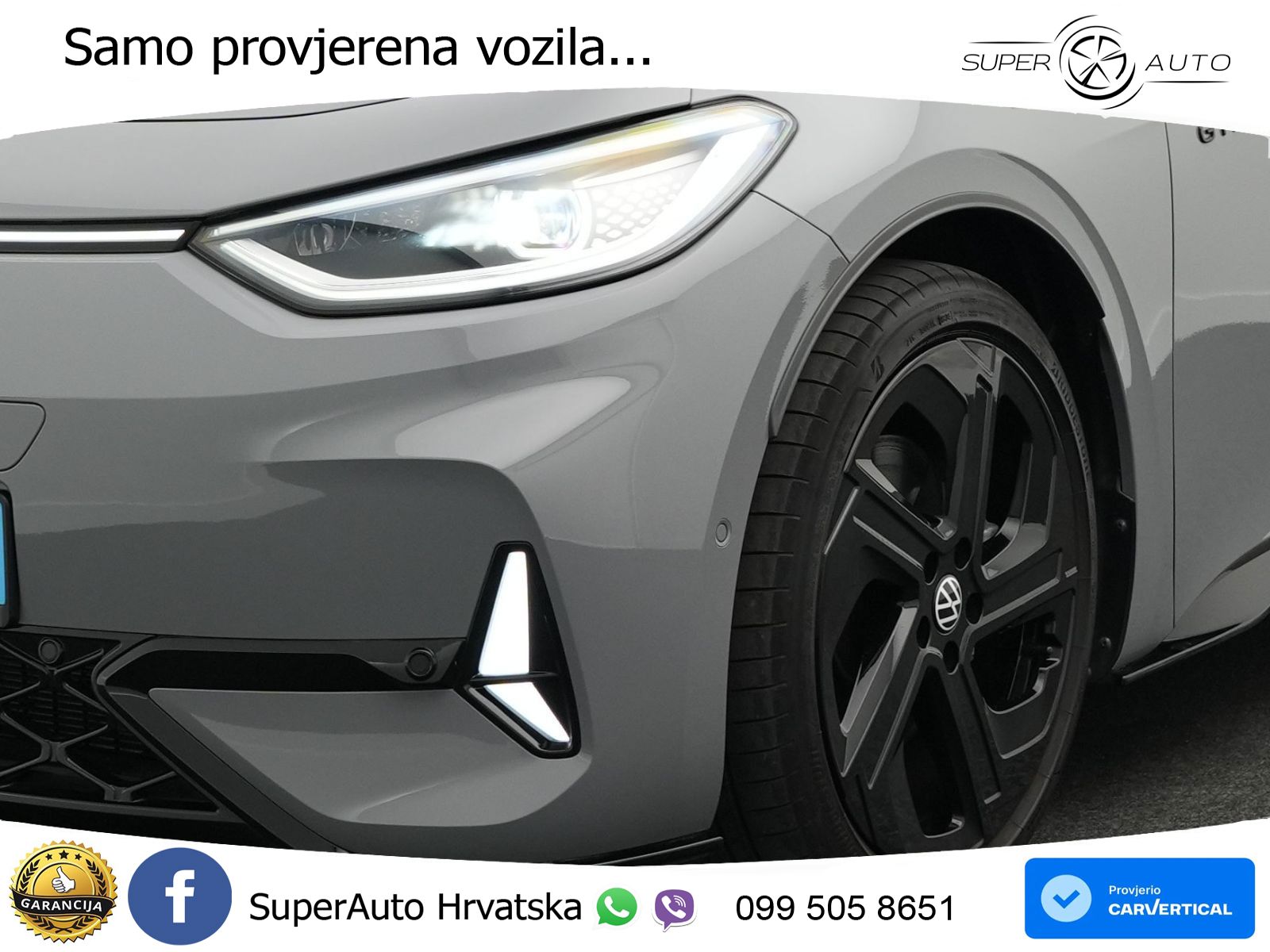 Volkswagen ID.3 GTX Performance 84 kWh (326 KS) LED+GR SJED+ACC