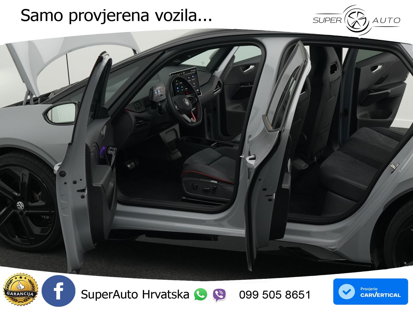 Volkswagen ID.3 GTX Performance 84 kWh (326 KS) LED+GR SJED+ACC