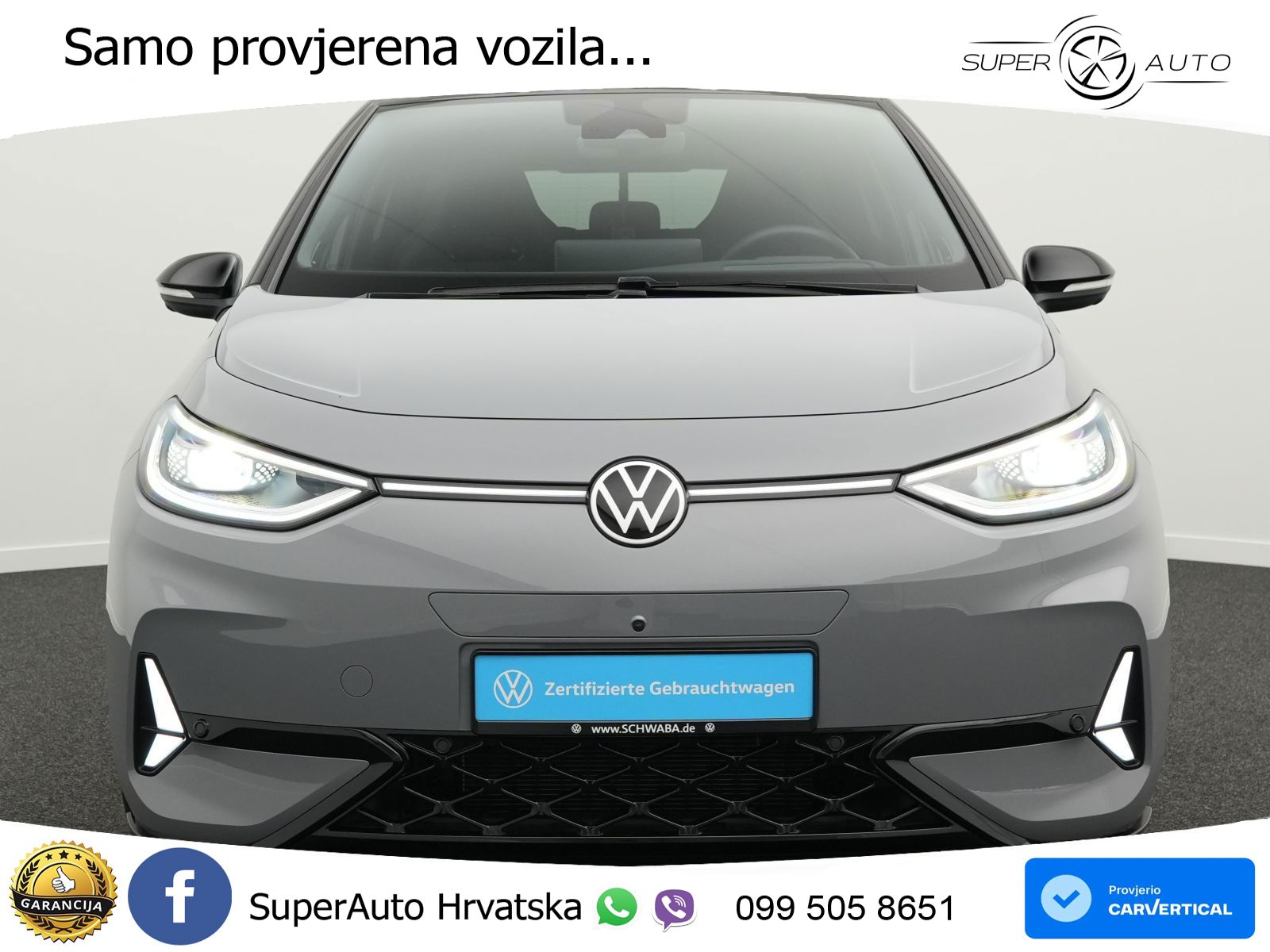 Volkswagen ID.3 GTX Performance 84 kWh (326 KS) LED+GR SJED+ACC