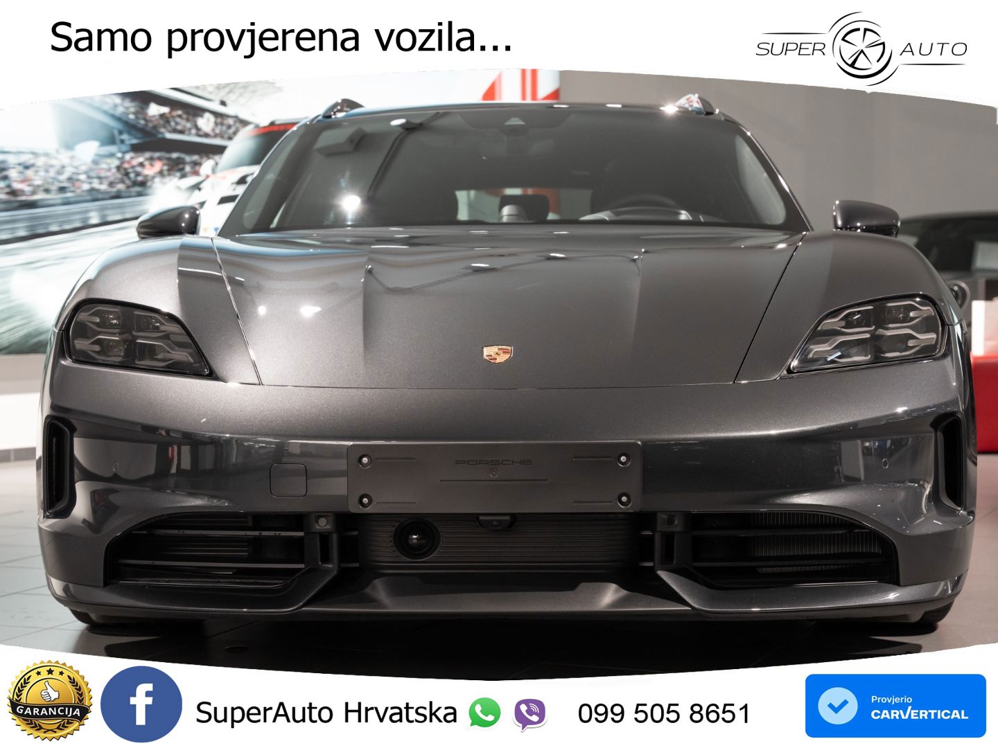 Porsche Taycan Sport Turismo 4S 105 kWh (598 KS)