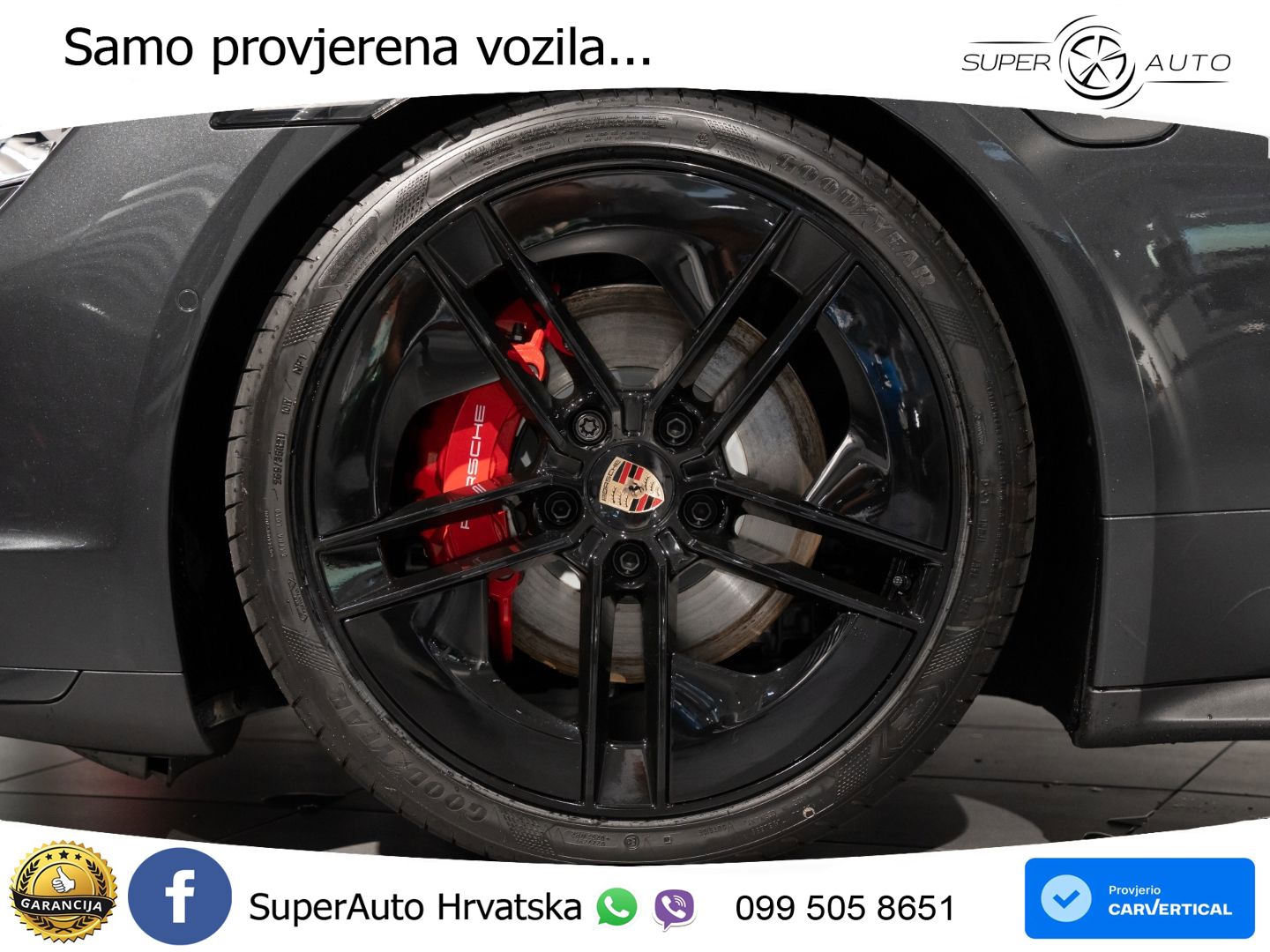 Porsche Taycan Sport Turismo 4S 105 kWh (598 KS)