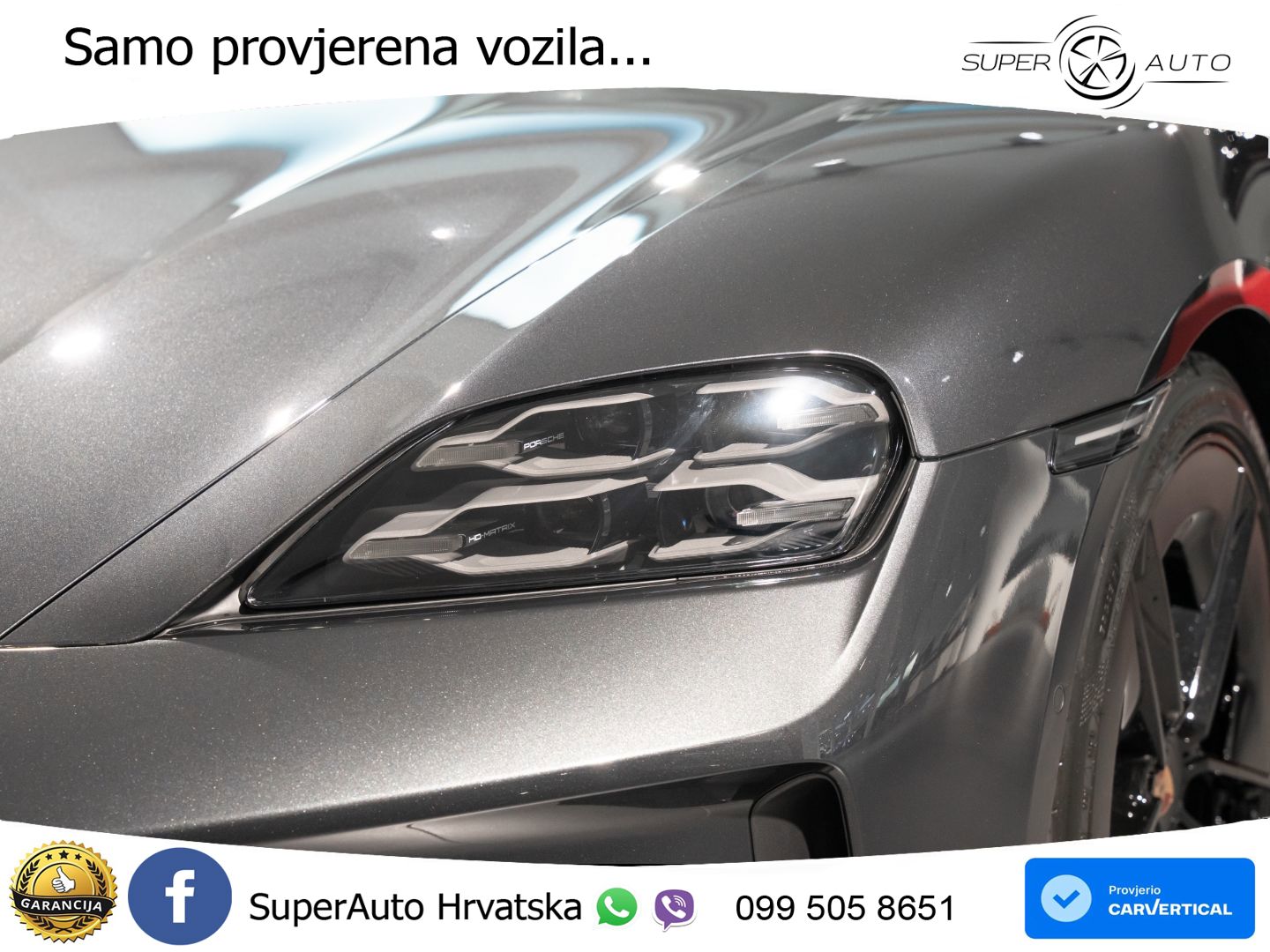 Porsche Taycan Sport Turismo 4S 105 kWh (598 KS)