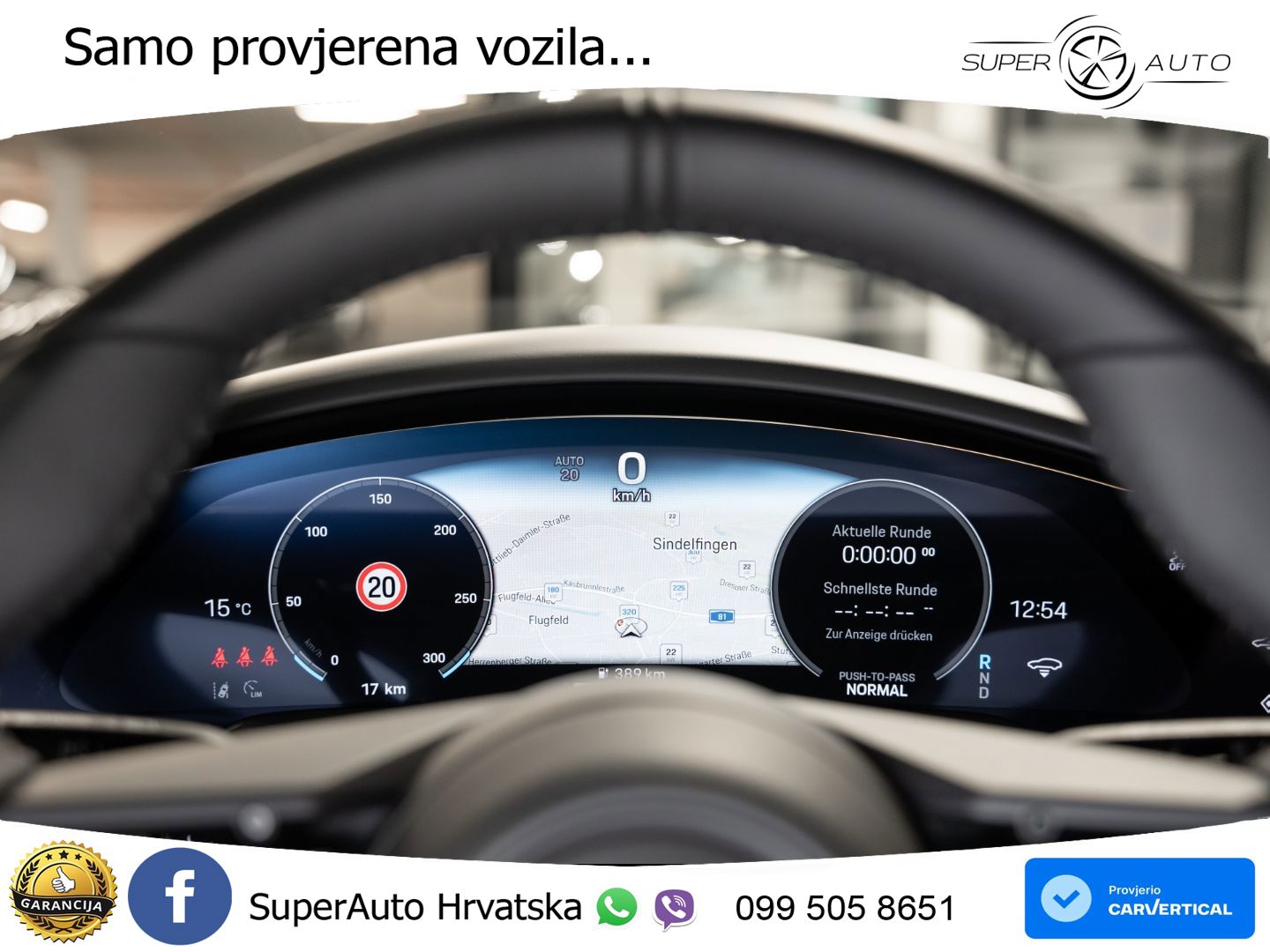 Porsche Taycan Sport Turismo 4S 105 kWh (598 KS)