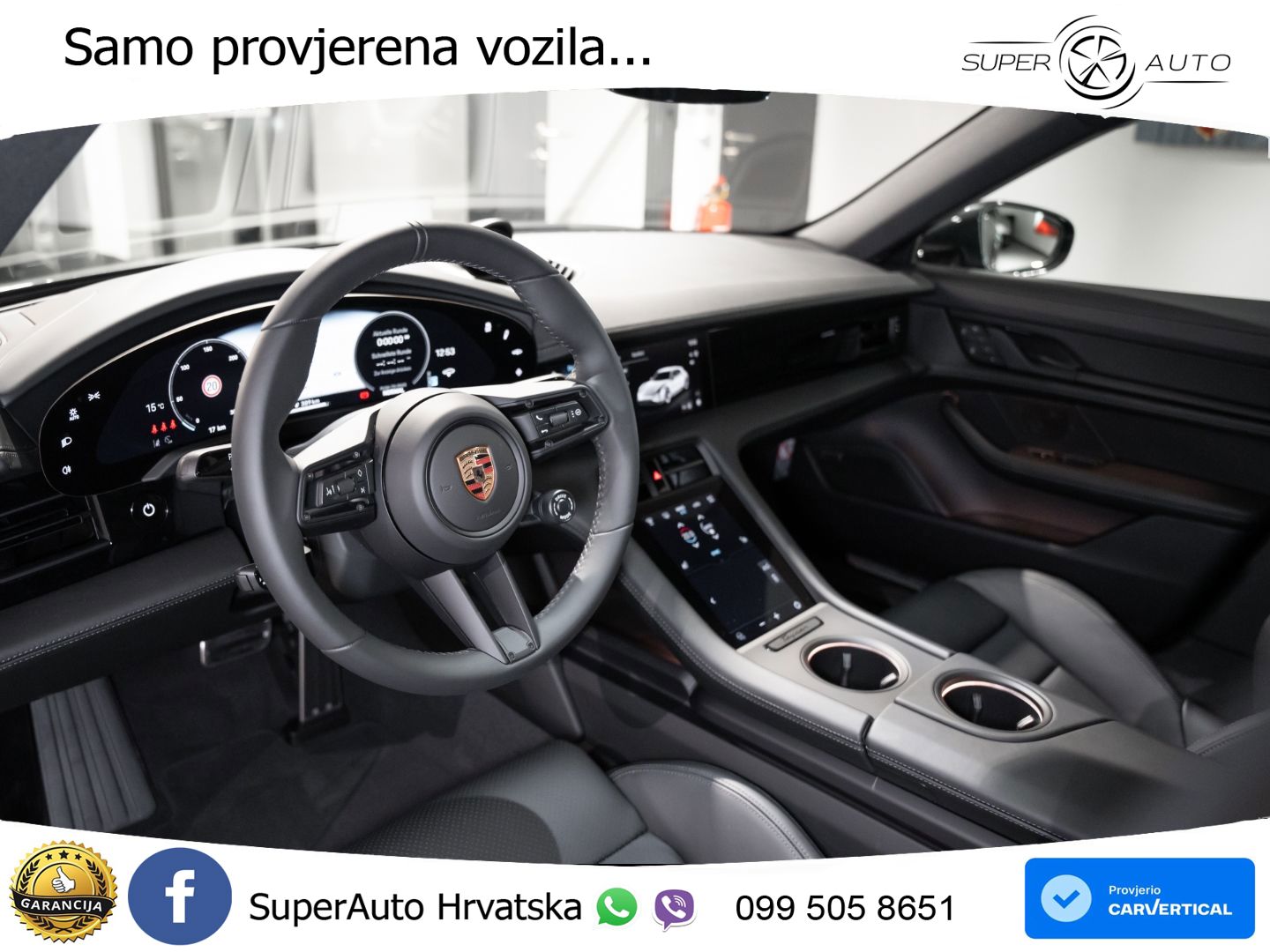 Porsche Taycan Sport Turismo 4S 105 kWh (598 KS)