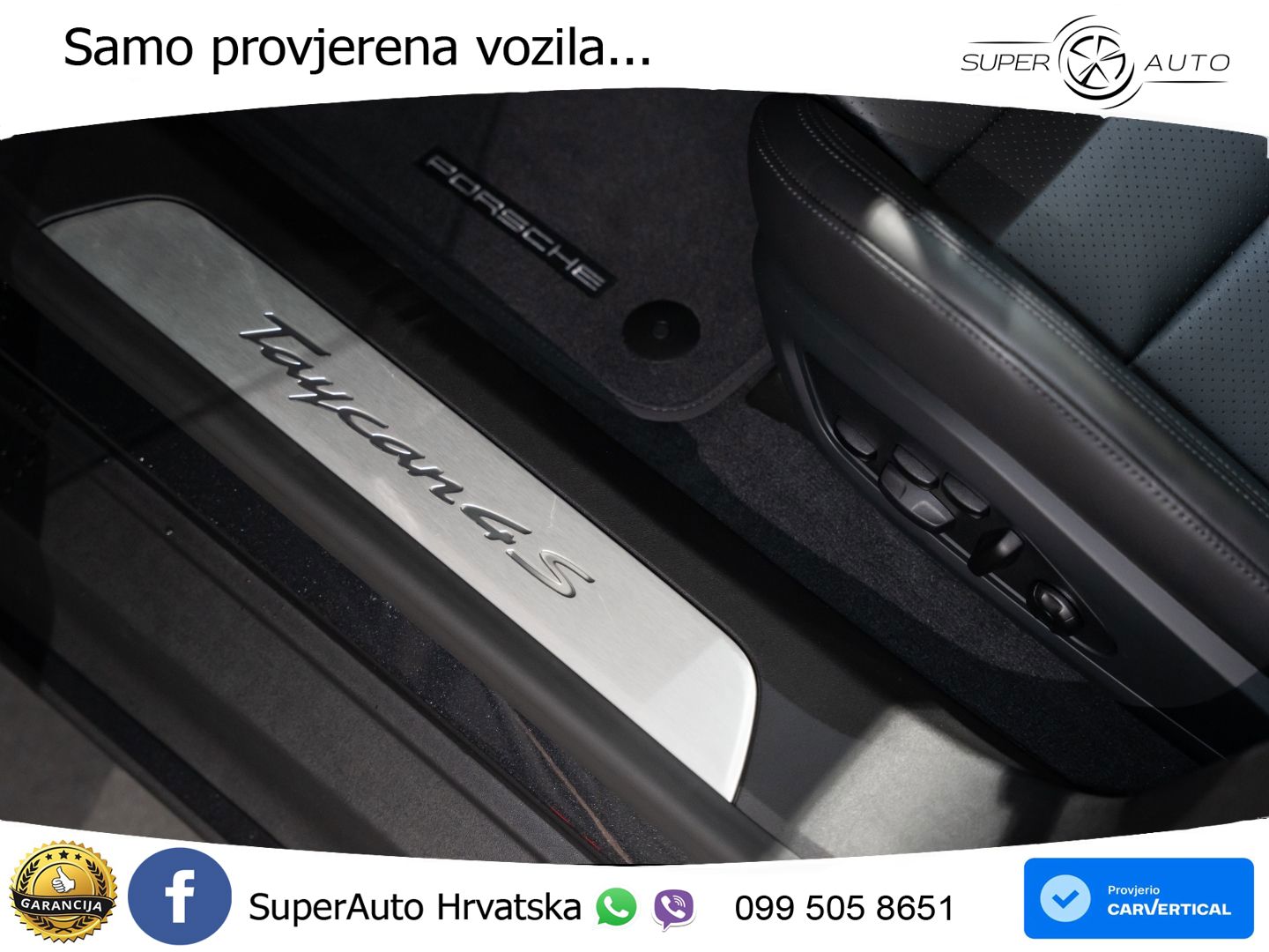 Porsche Taycan Sport Turismo 4S 105 kWh (598 KS)